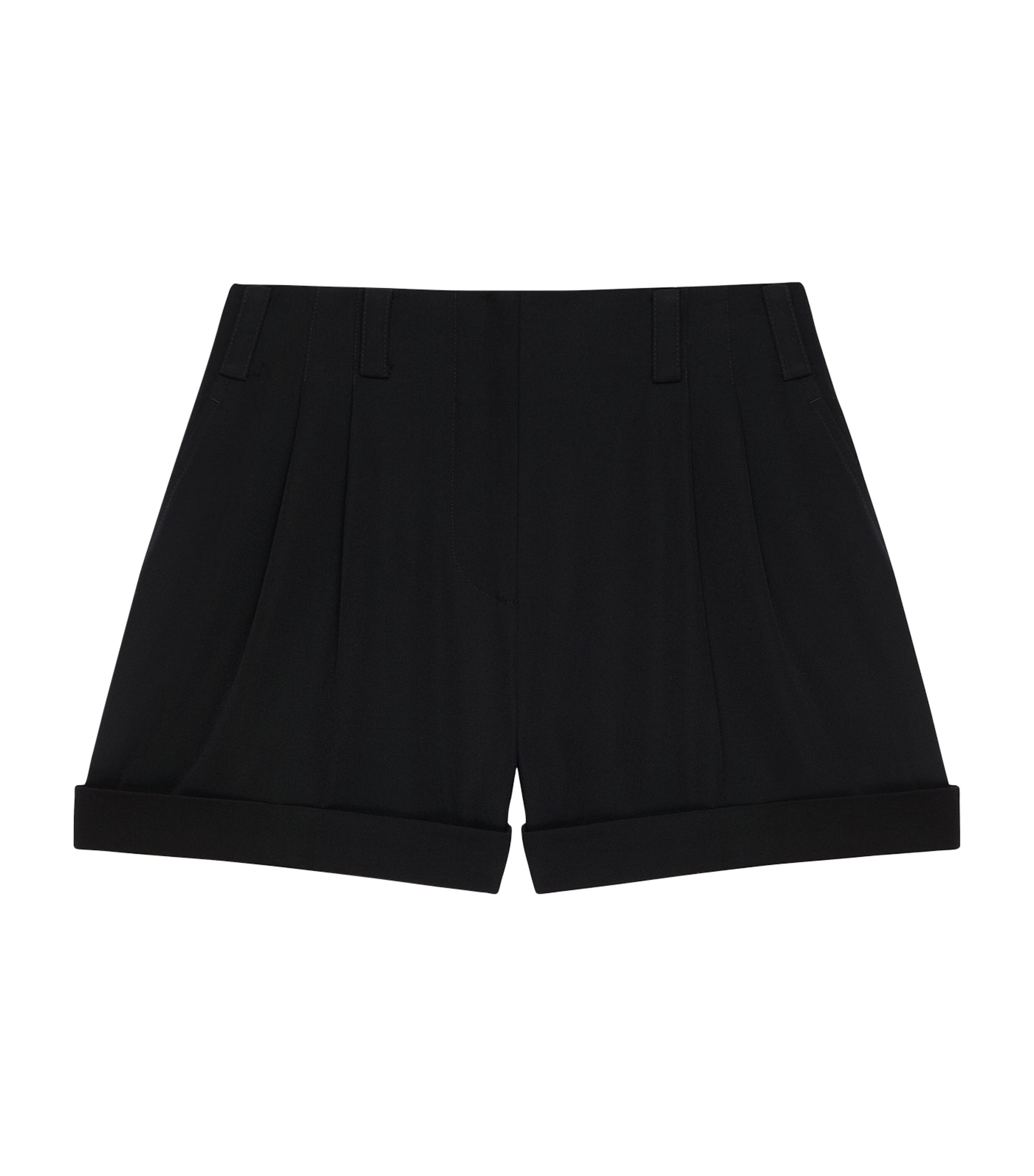 ショーツ GIVENCHY BLACK WOOL BLEND SHORTS Givenchy Wool Elasticated-Waist Shorts | Harrods US