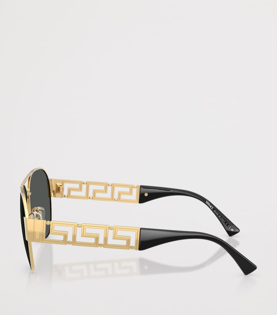 Versace Metal VE2289 Pilot Sunglasses Image 3