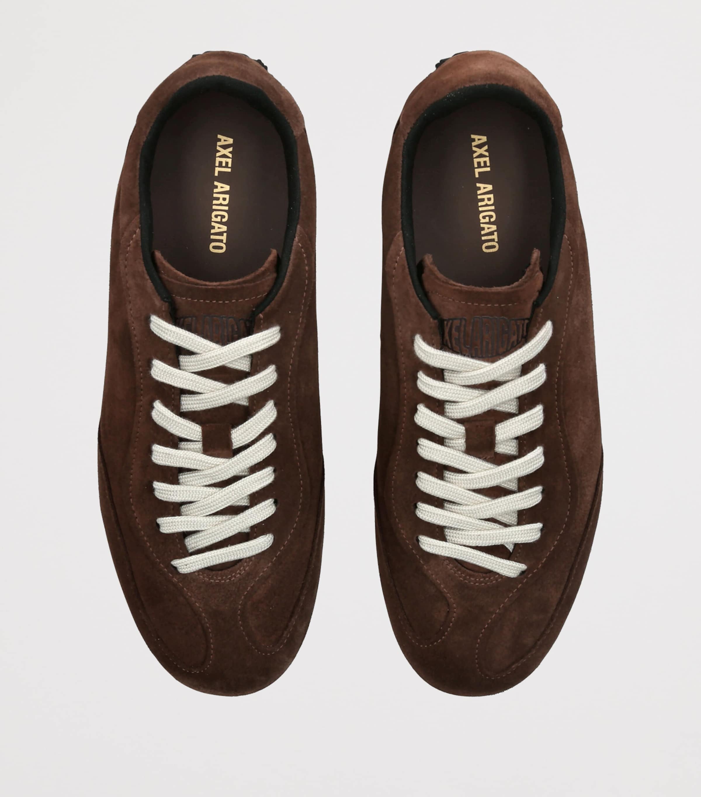 Axel Arigato Suede Daze Runner Sneakers Dark Brown Image 4