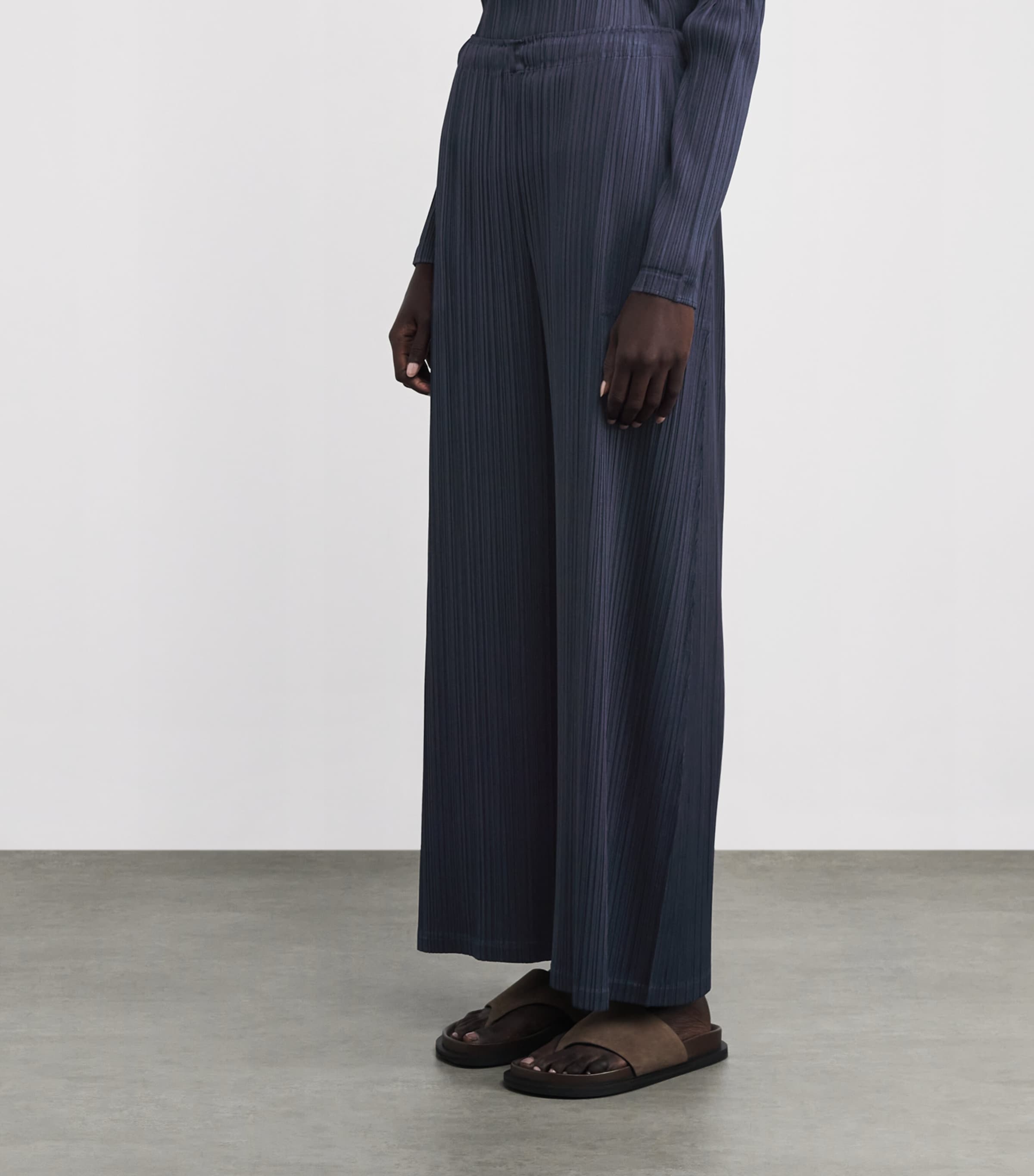 January Monthly Colours Trousers DARK NAVY Image 3