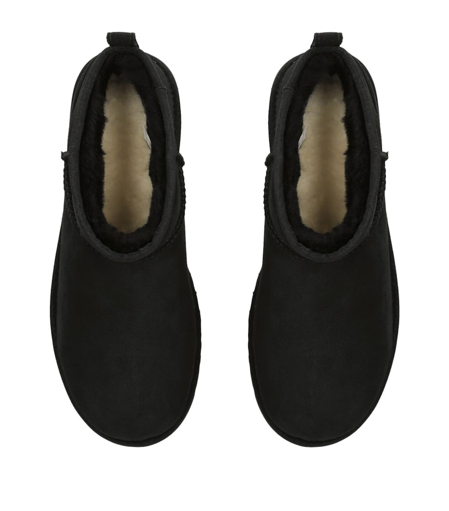 Suede Classic Ultra Mini Boots BLACK Image 4