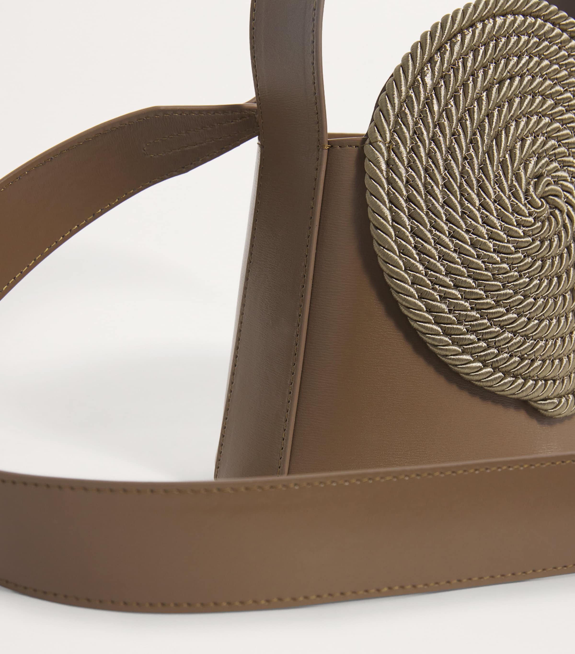 DESTREE Green Mini Leather Gunther Cross-Body Bag | Harrods US