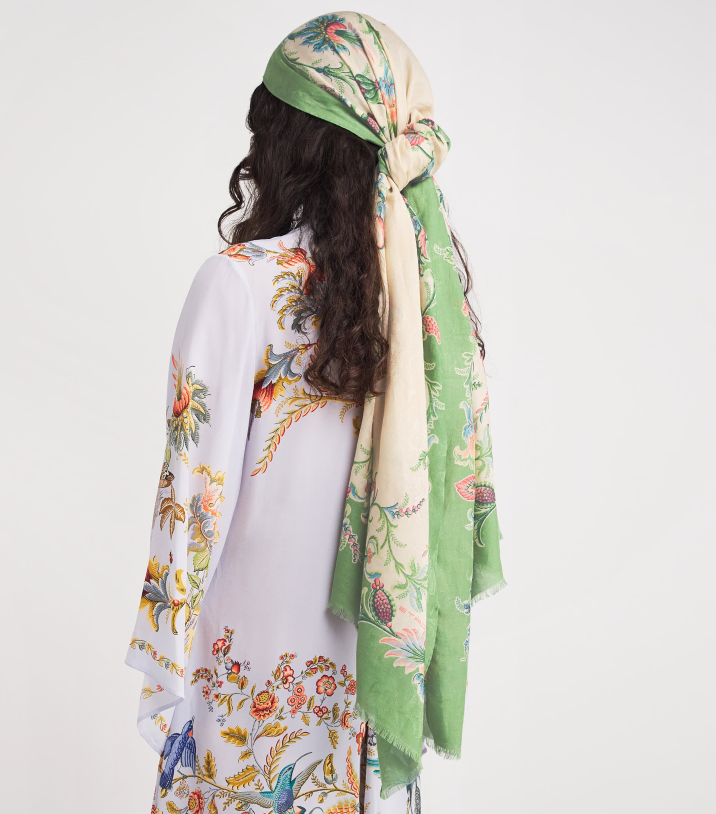 Printed Scarf X0803 Image 3