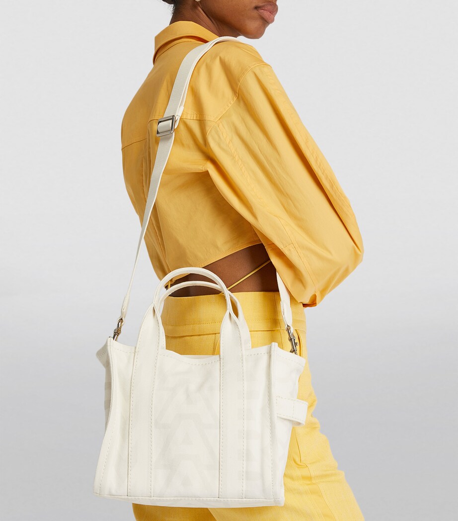 The Marc Jacobs Mini The Monogram Tote Bag 142 EGGSHELL Image 5