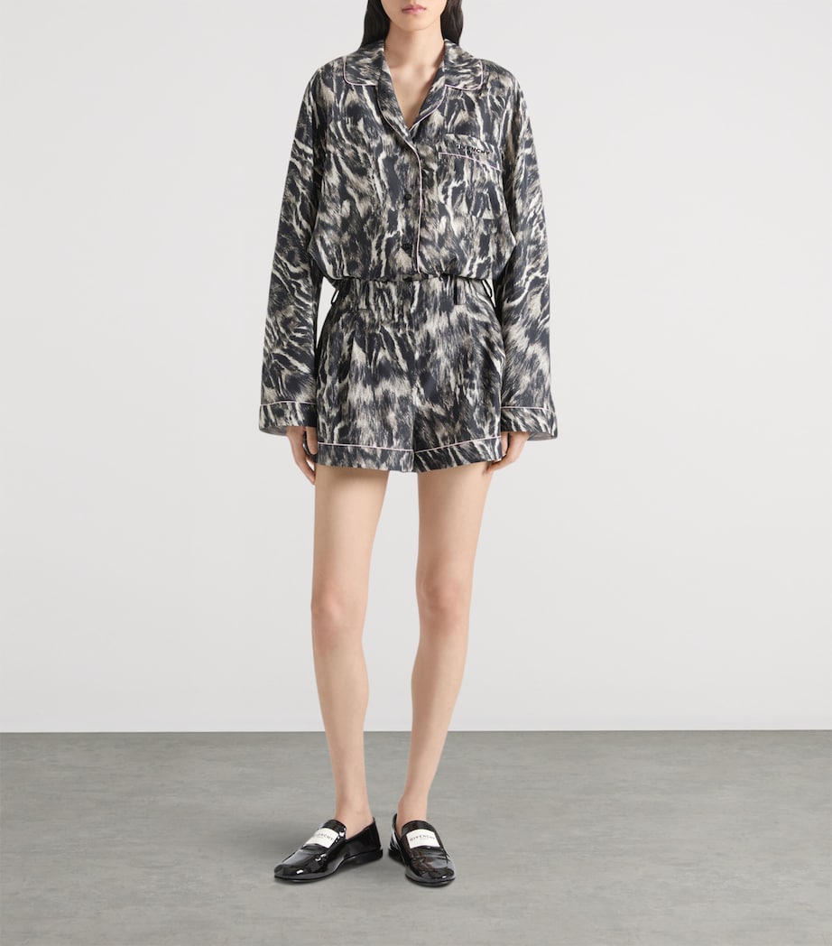 Wool Printed Shorts MULTICOLORED Image 2