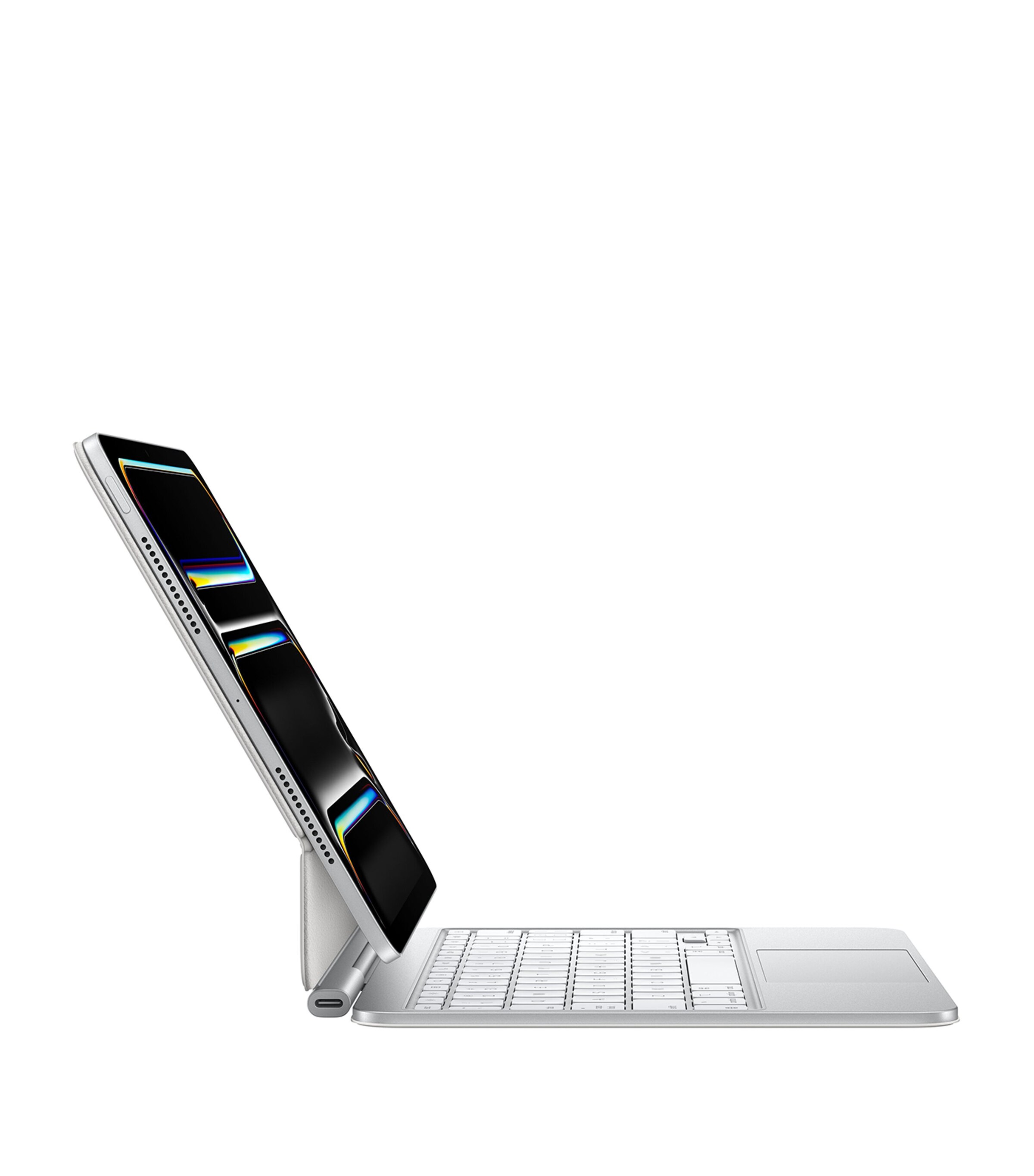 iPad Pro 11" M4 Chip Magic Keyboard - White WHITE Image 4