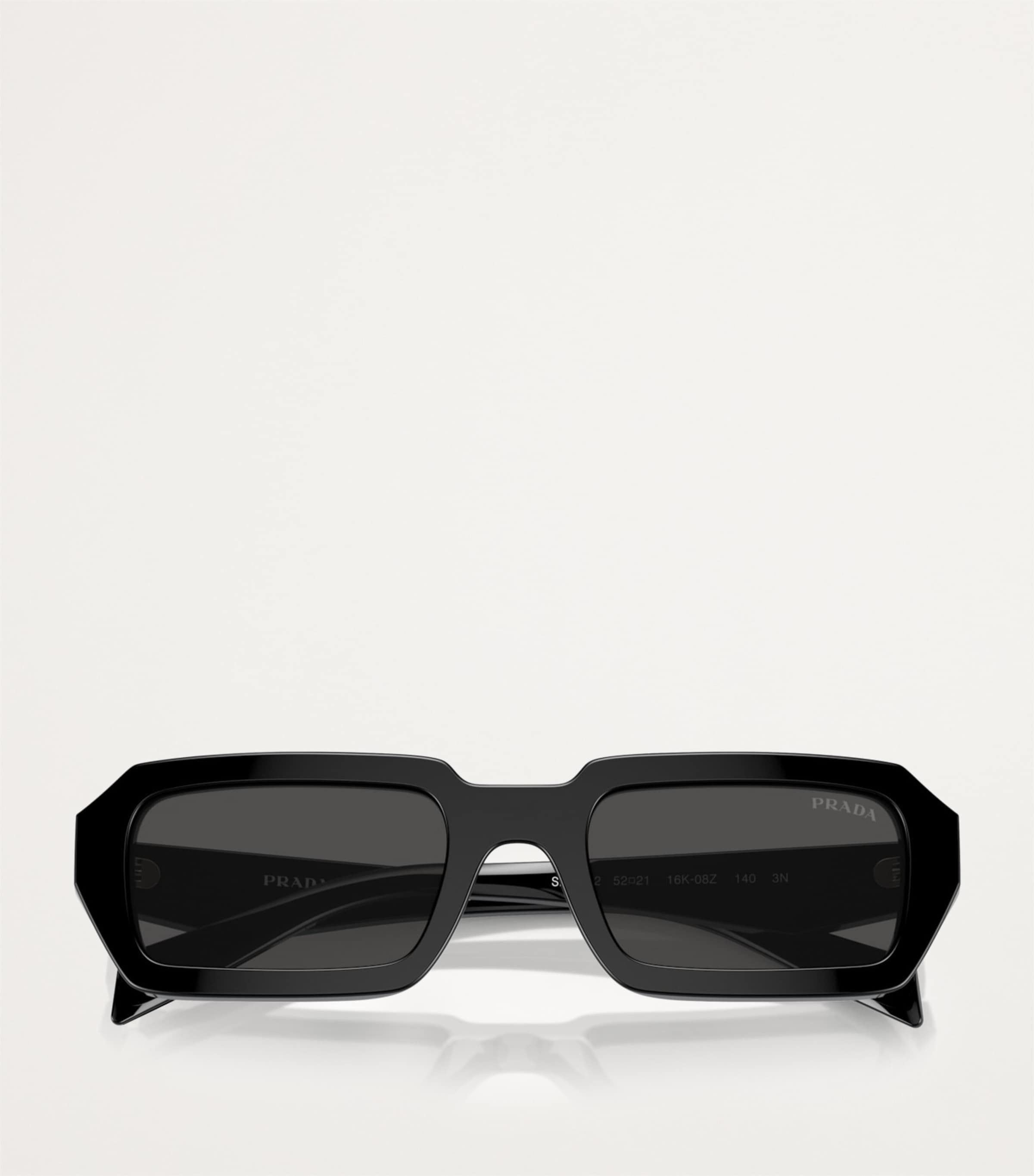 Acetate Rectangular Sunglasses 16K08Z Image 5