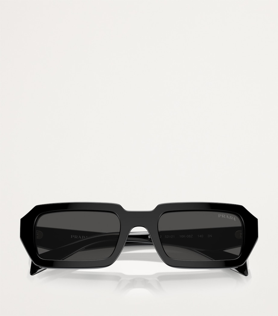 Acetate Rectangular Sunglasses 16K08Z Image 5