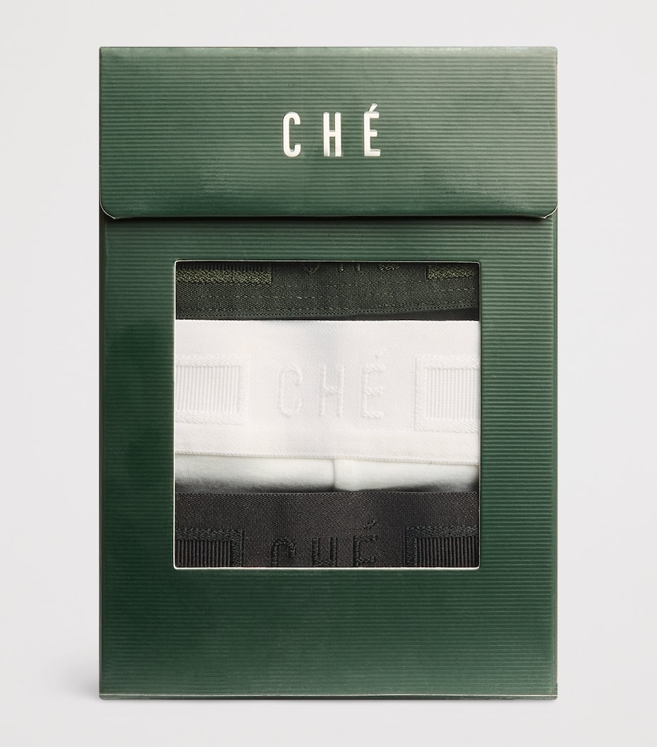 CHÉ Mens Modal-Blend Trunks (Pack of 3) Mixed Image 4