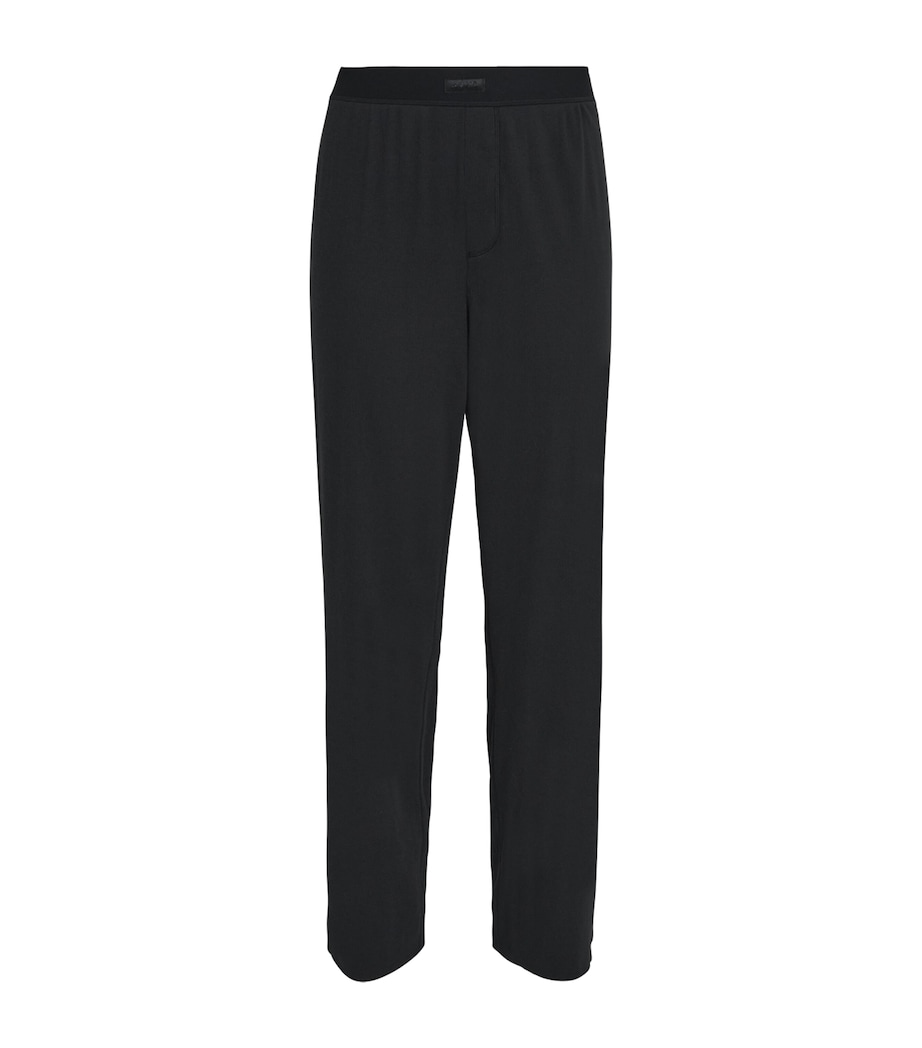 Stretch-Cotton Ribbed Trousers SOOT Image 1