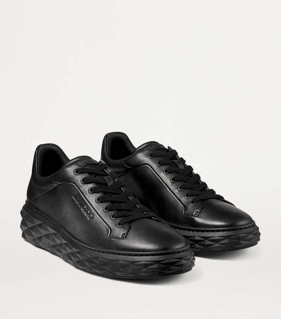 Diamond Maxi Low-Top Sneakers V BLACK/BLACK Image 4
