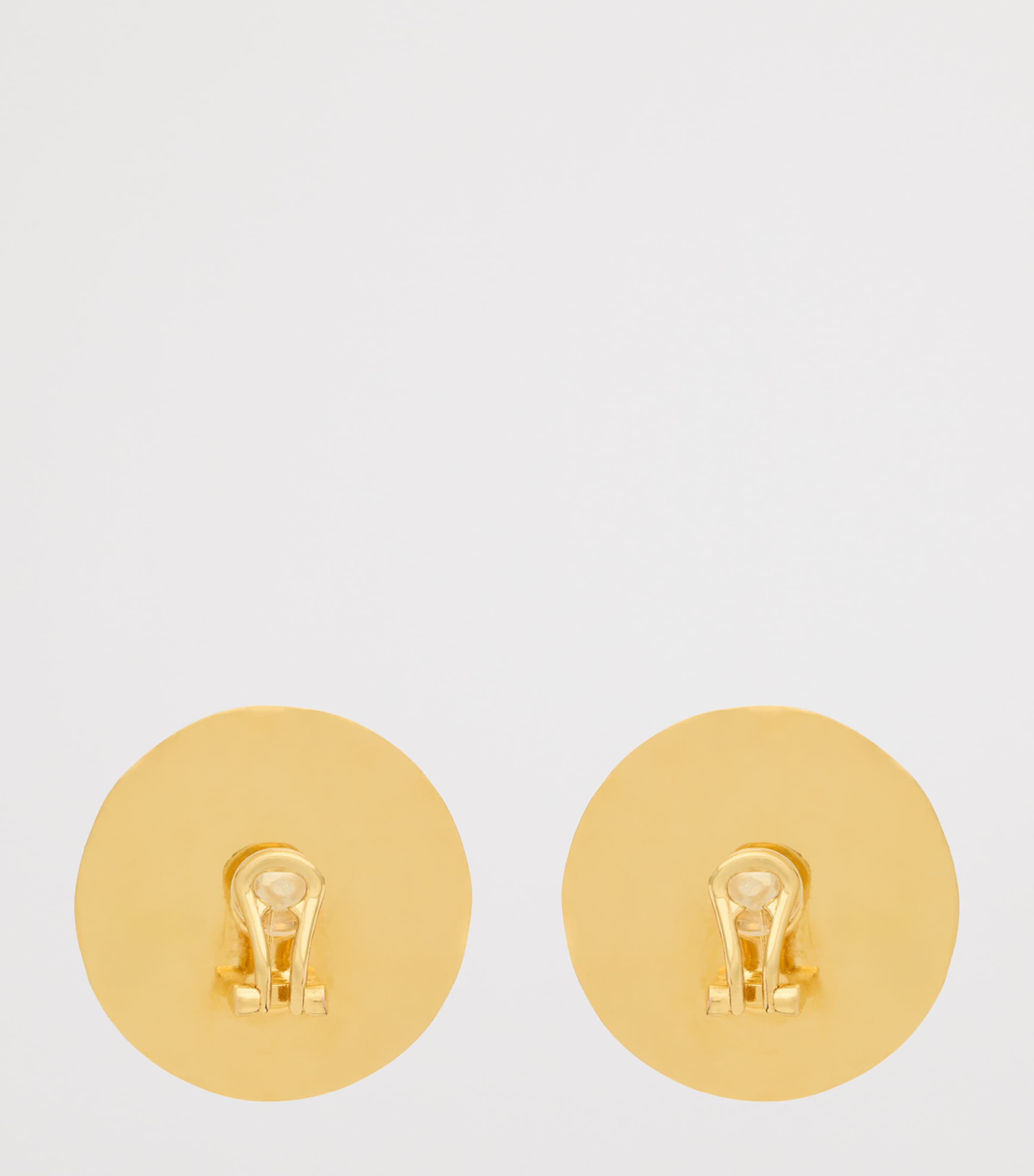 Saint Laurent Ceramic and Cabochon Earrings Image 4