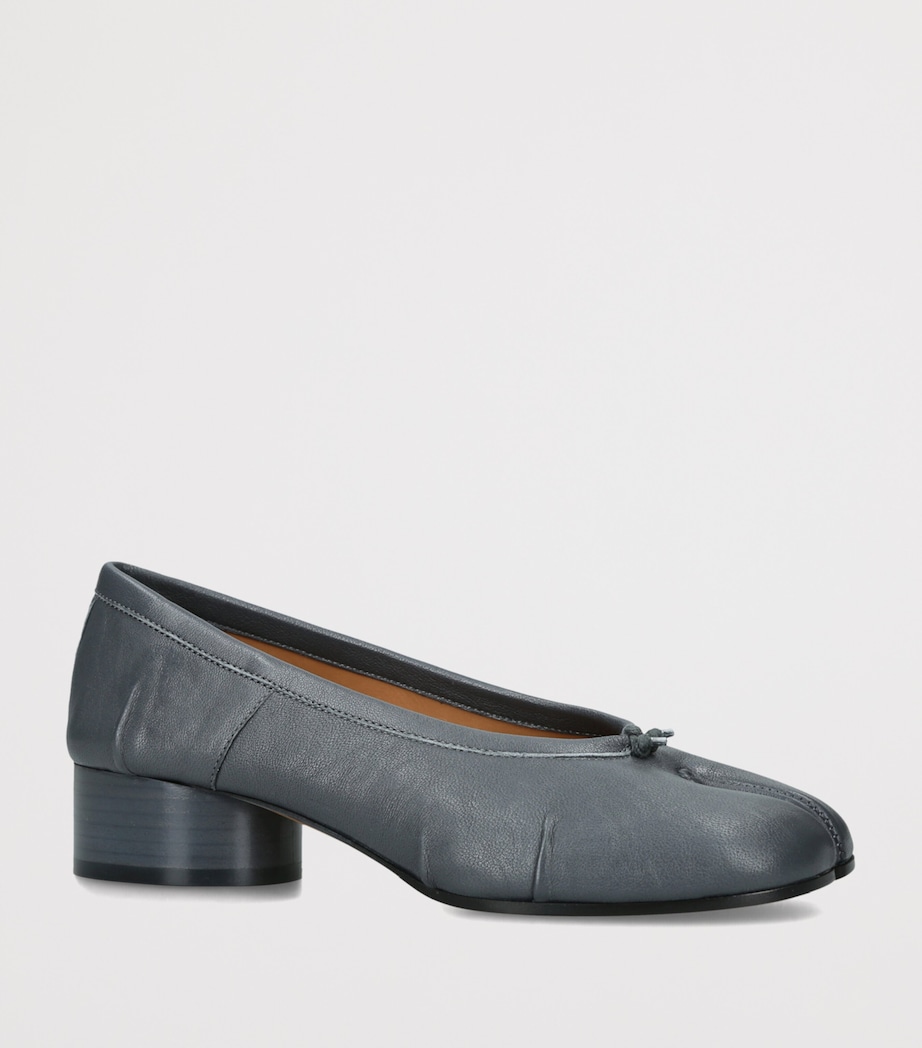 Maison Margiela Leather Tabi Ballerina Pumps 30 Grey Mid Image 3
