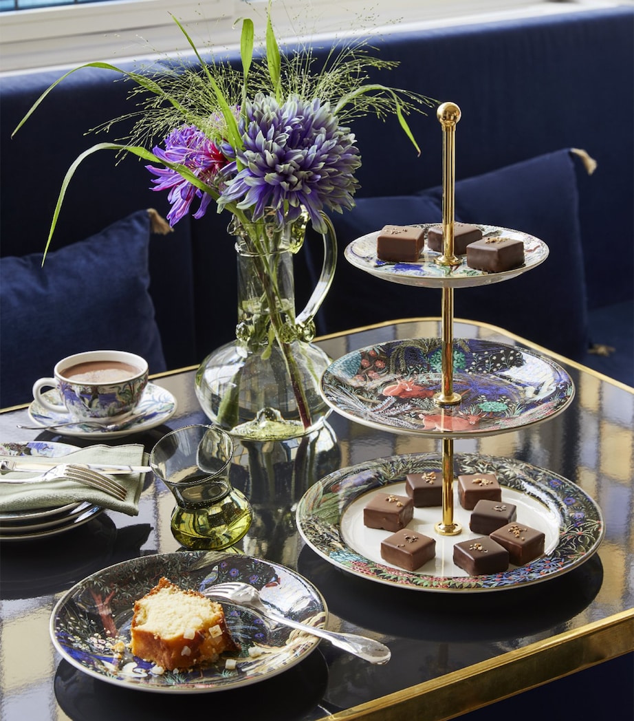 Set of 4 Jardin du Palais Dessert Plates (23cm) MULTICOLOR Image 3