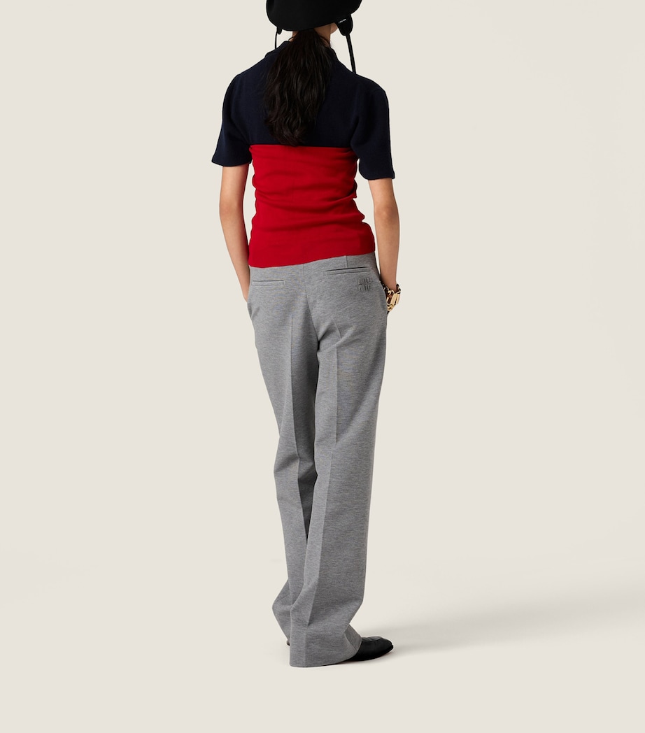 Knit Trousers F0031 Image 3