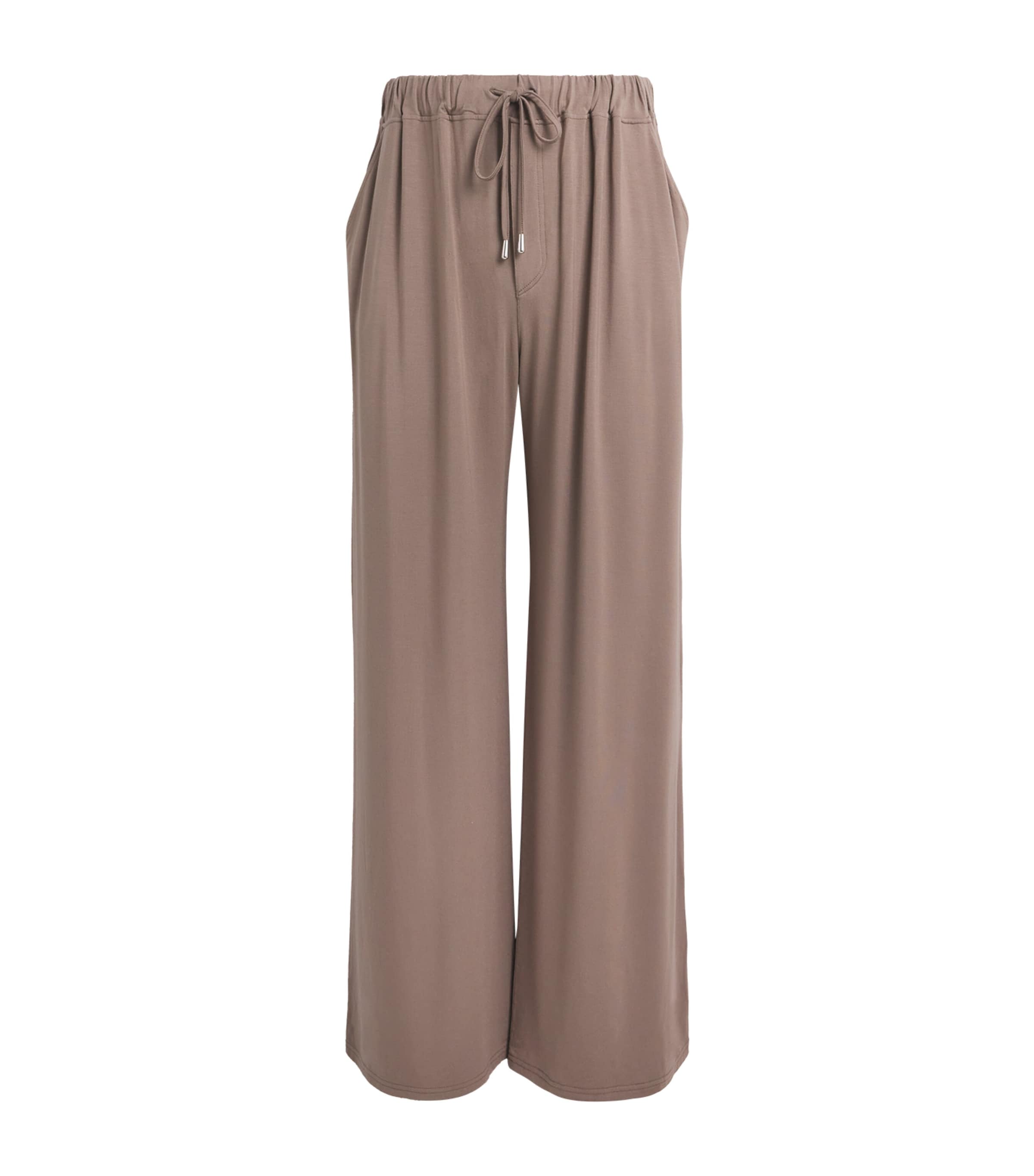 Drawstring Loose Pyjama Bottoms UMB UMBER Image 1