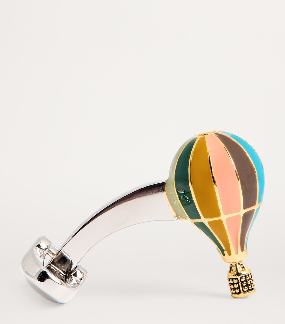 Paul Smith Signature Stripe Hot Air Balloon Cufflinks Coloured Image 4