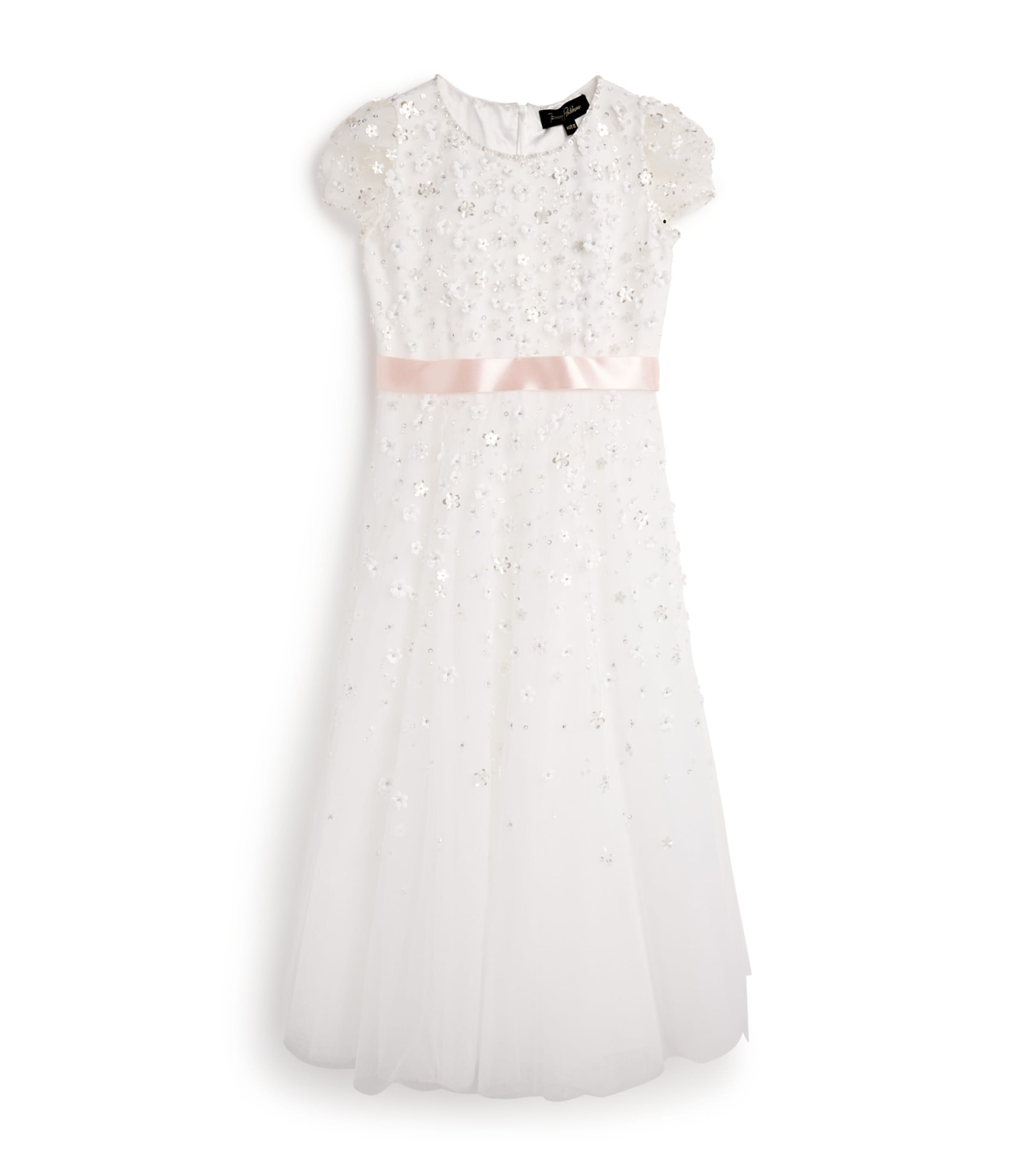 Tulle Embellished Lotty Dress (6-14 Years) 1 IVORY Image 1