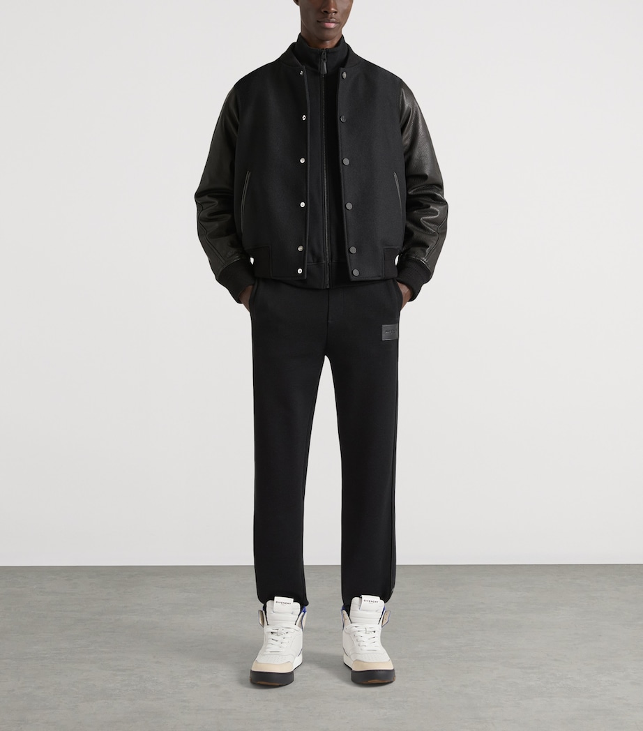 Givenchy Mens Wool-Lambskin Bomber Jacket Image 2