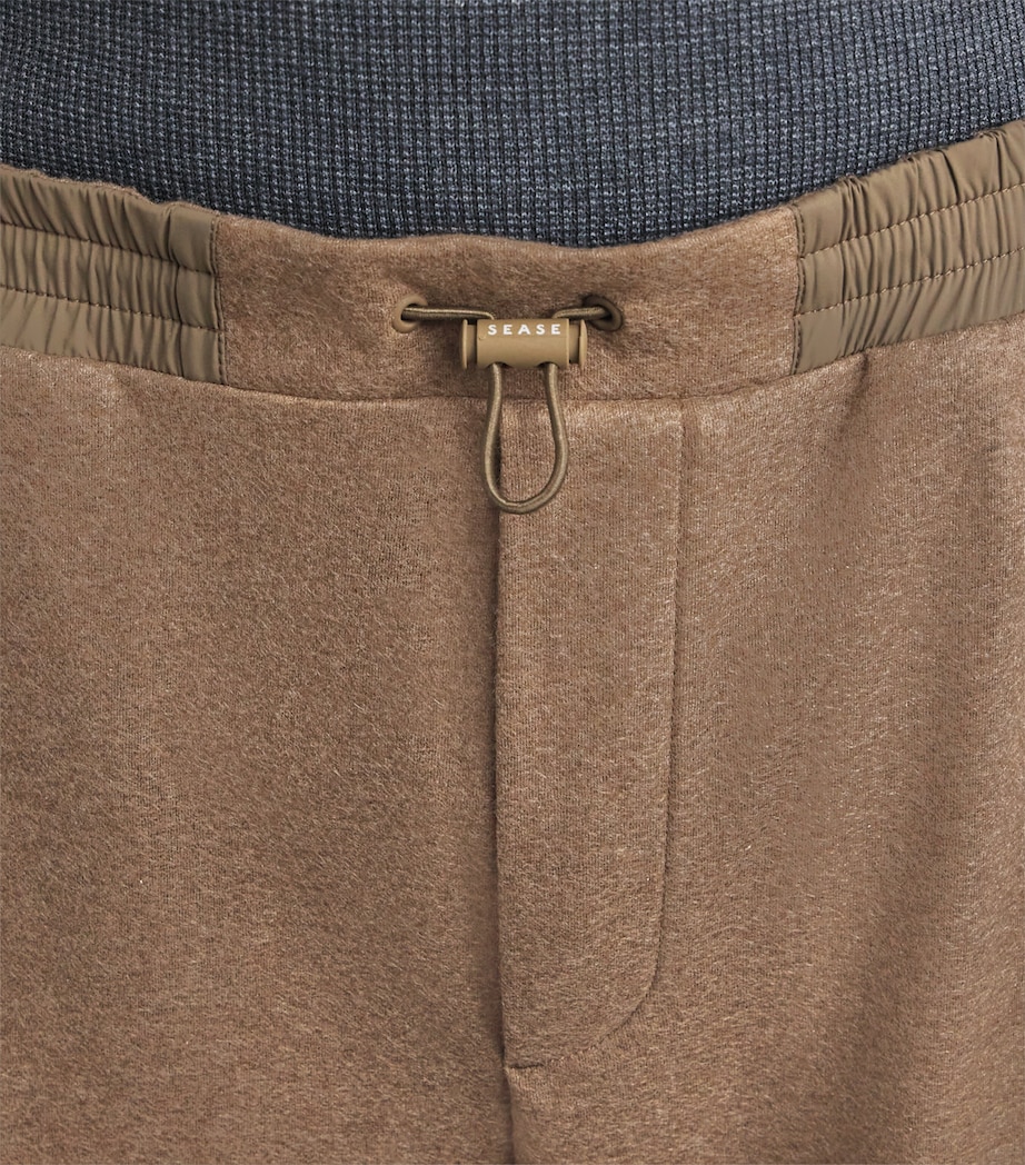 Sease Mens Wool-Cashmere Sweatpants Hazelnut Image 3