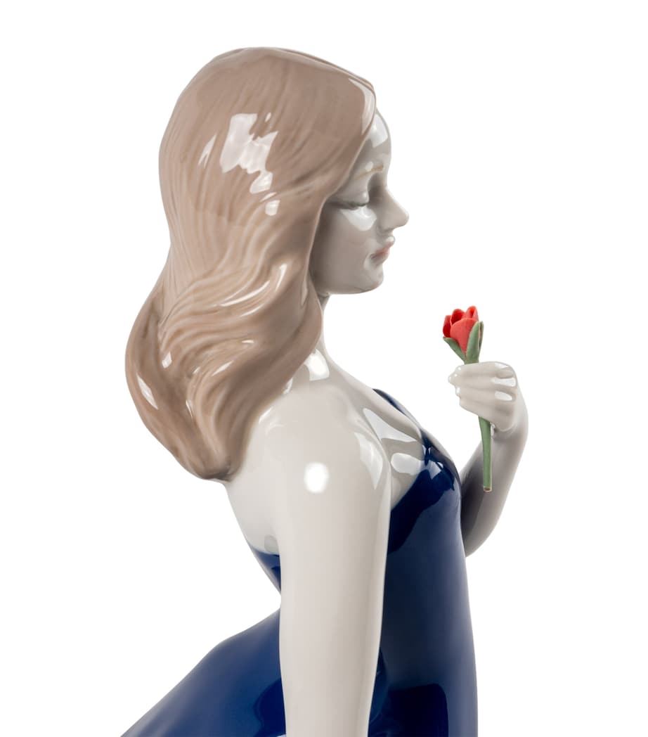 Lladró Porcelain Rose Ball Sculpture Image 4