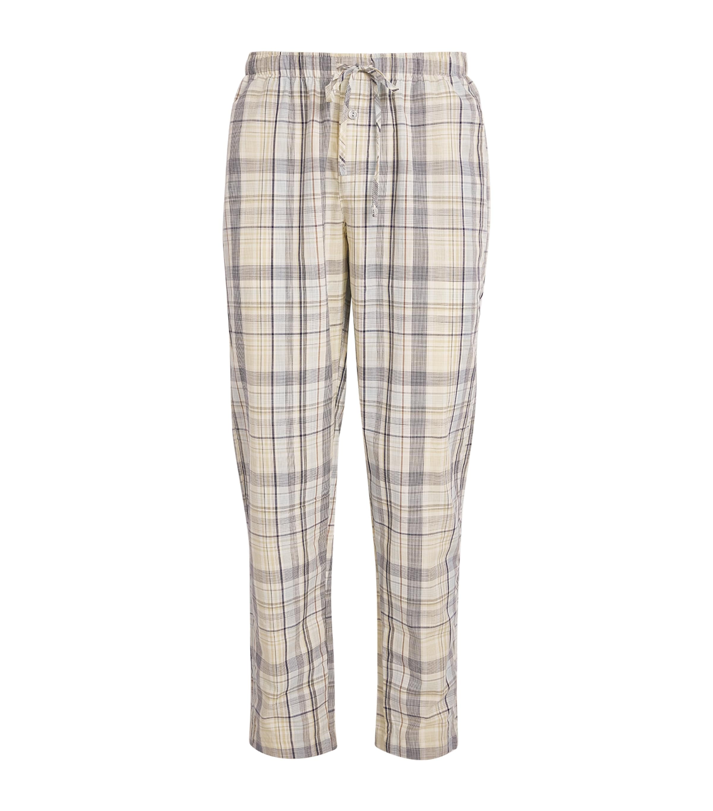 Hanro Night And Day Cotton Woven Pajama Pants In Multi