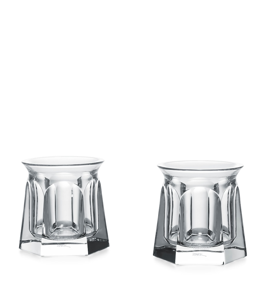 Harcourt Talleyrand Unique Photophore Votives (Set of 2) CLEAR Image 1