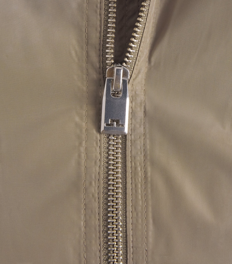 J Lindeberg Mens Water-Repellent Kevin Bomber Jacket Brindle Image 6