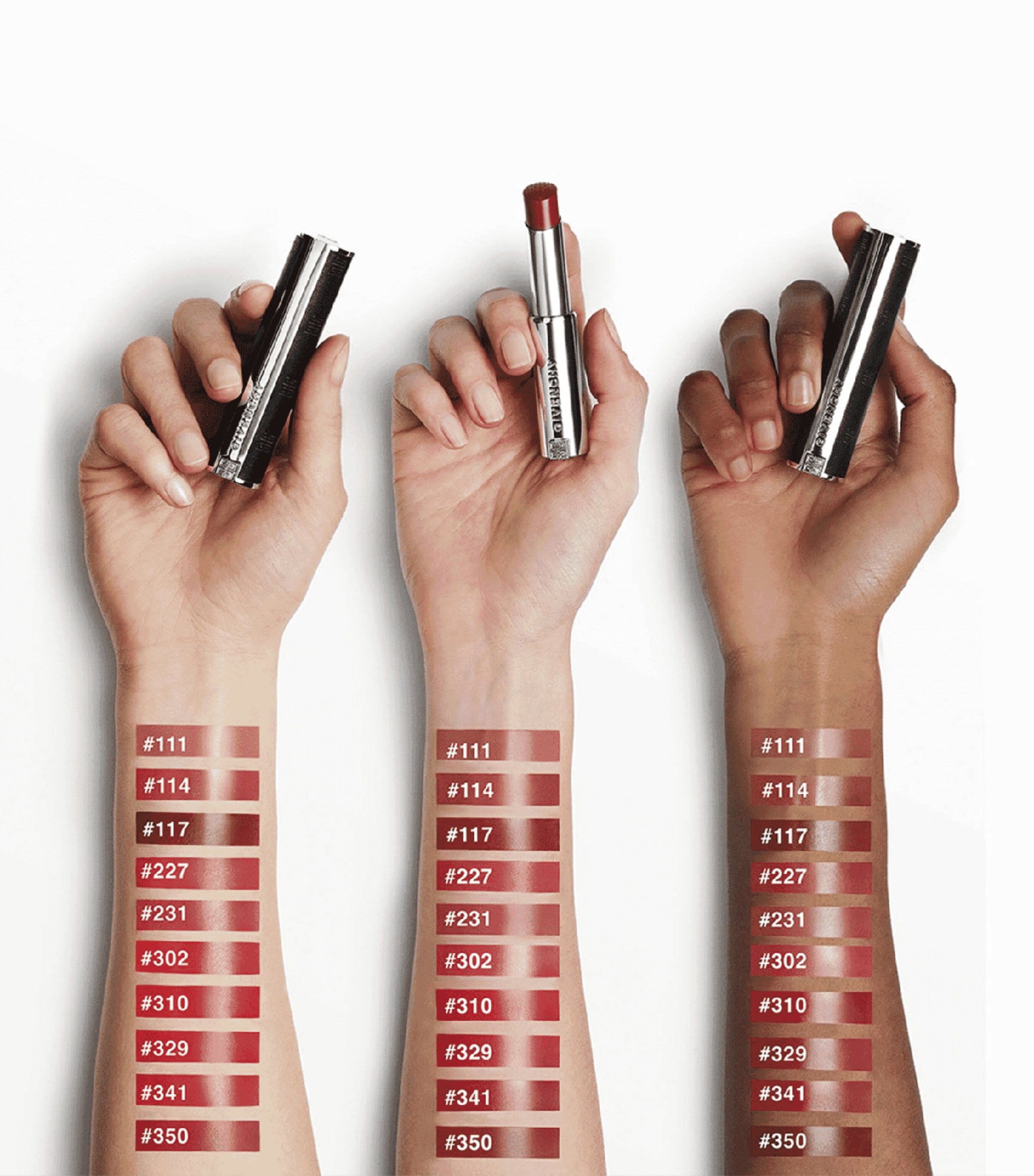 Givenchy Le Rouge Interdit Satin Lipstick Rose Infuse Image 3