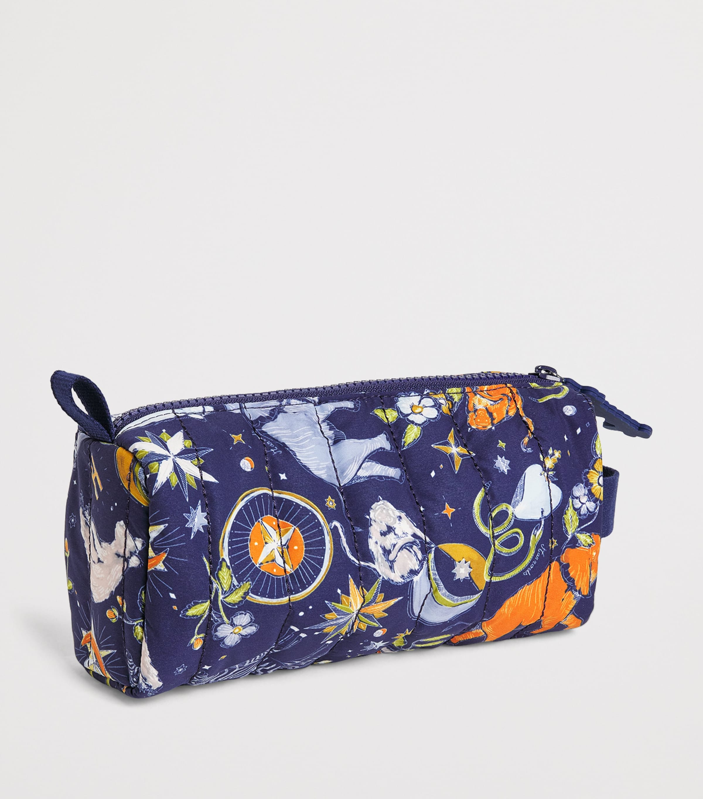 Quilted Night Sky Pencil Case NAVY Image 2