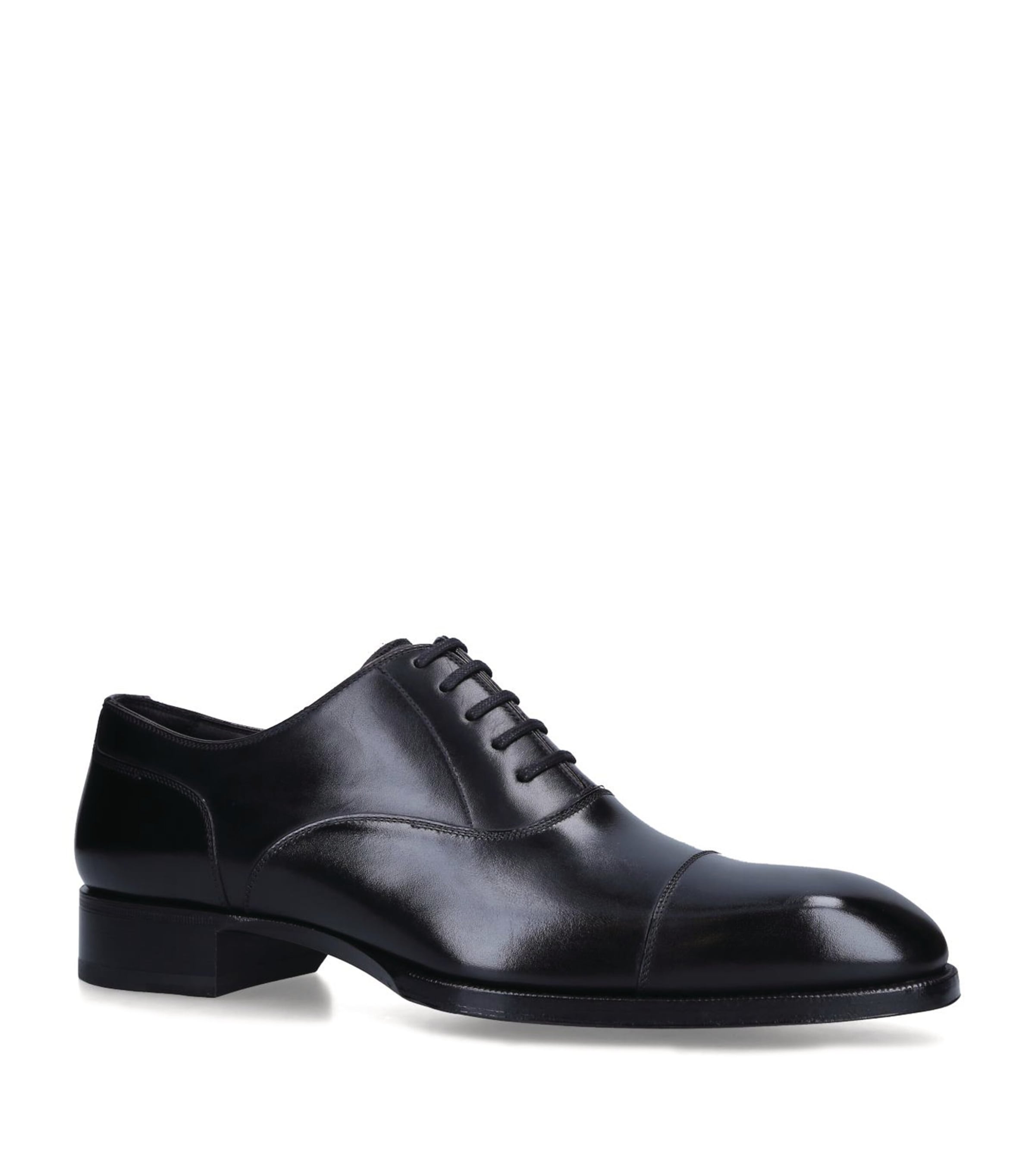 Tom Ford Elkan Lace-up Shoes In Black