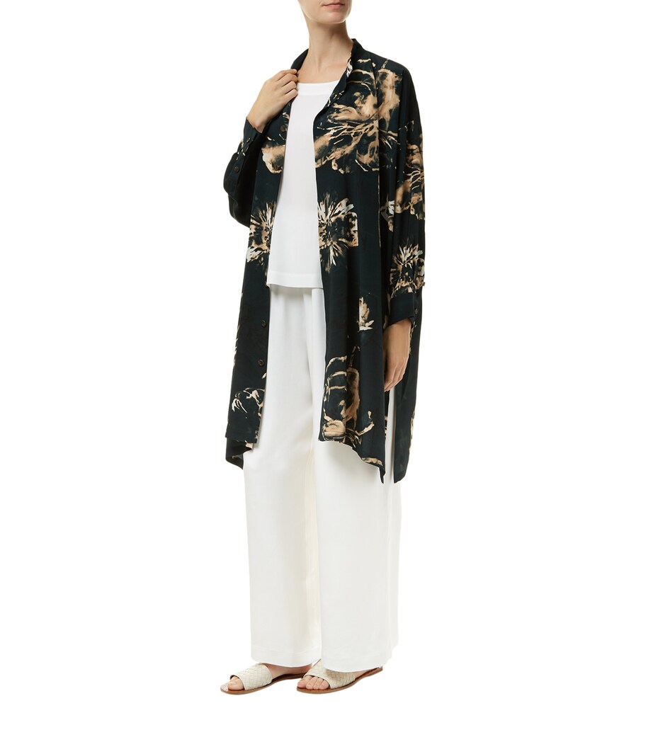 Silk Shell Top WHITE Image 13