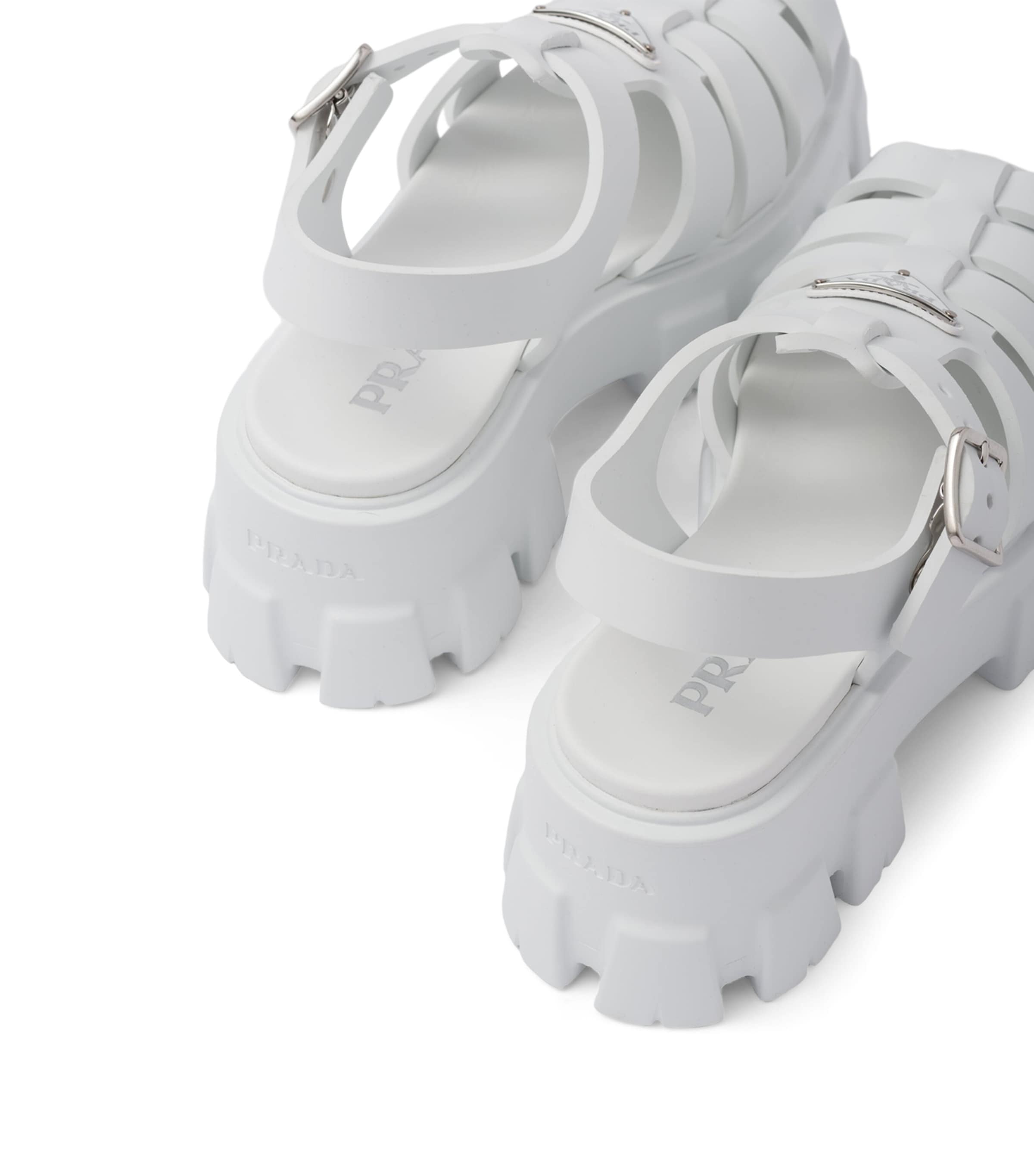 Rubber Platform Sandals 55 F0009 Image 6