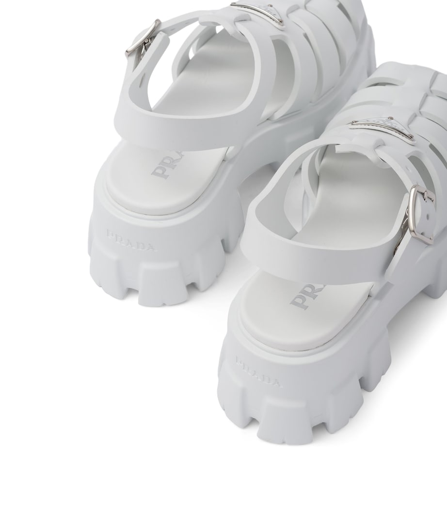 Rubber Platform Sandals 55 F0009 Image 6