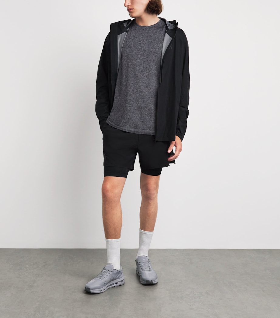 On Mens Train Flex T-Shirt Ember Heather Image 2