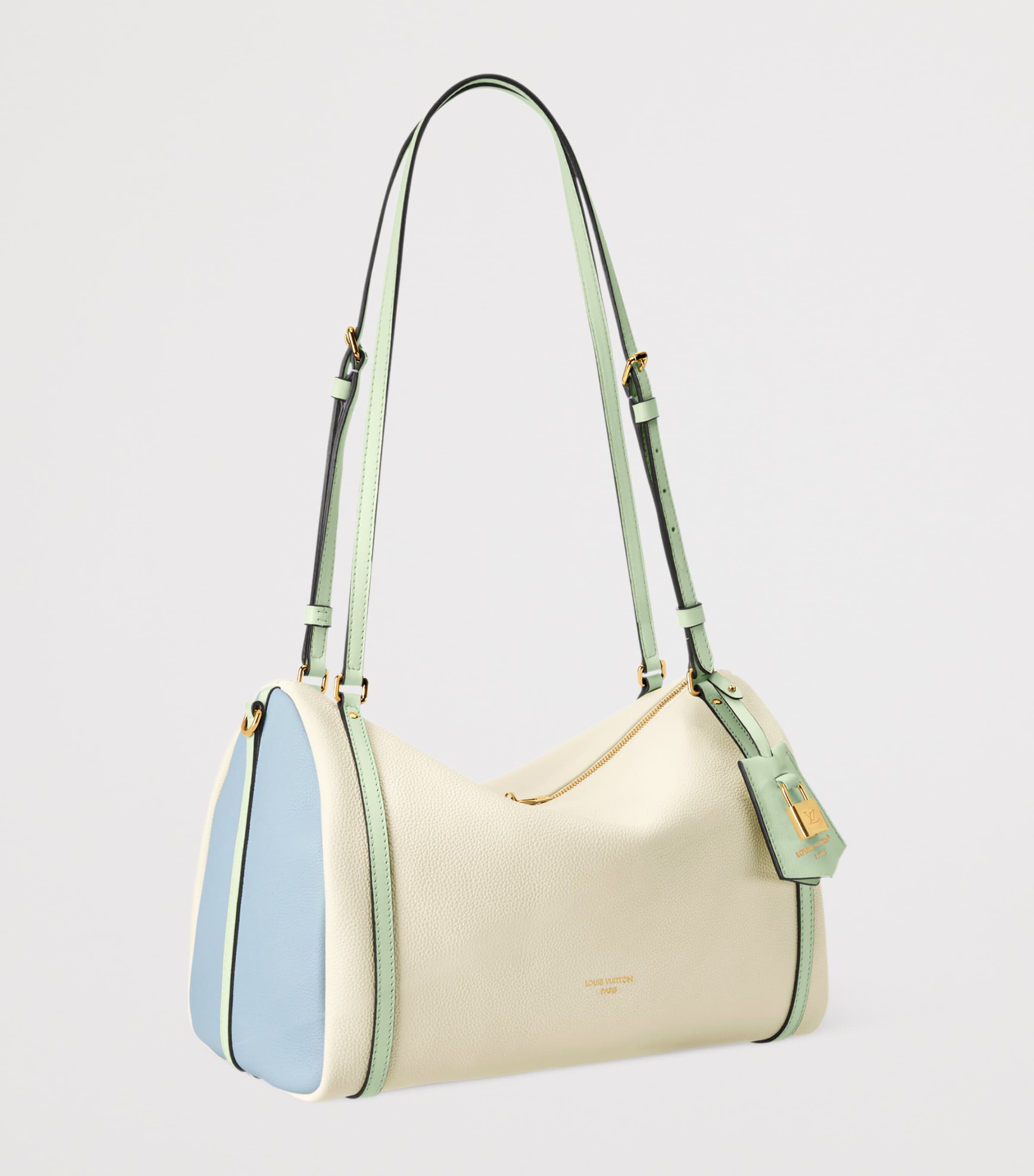 Calfskin Express PM Shoulder Bag BROWN Image 3