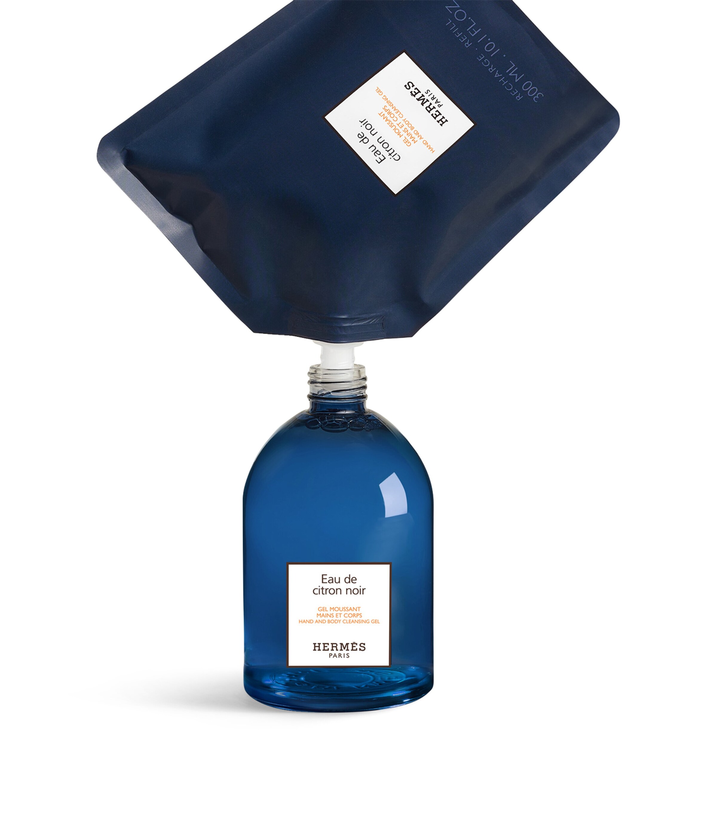 Eau de Citron Noir Hand and Body Cleansing Gel (300ml) - Refill NO COLOUR Image 2