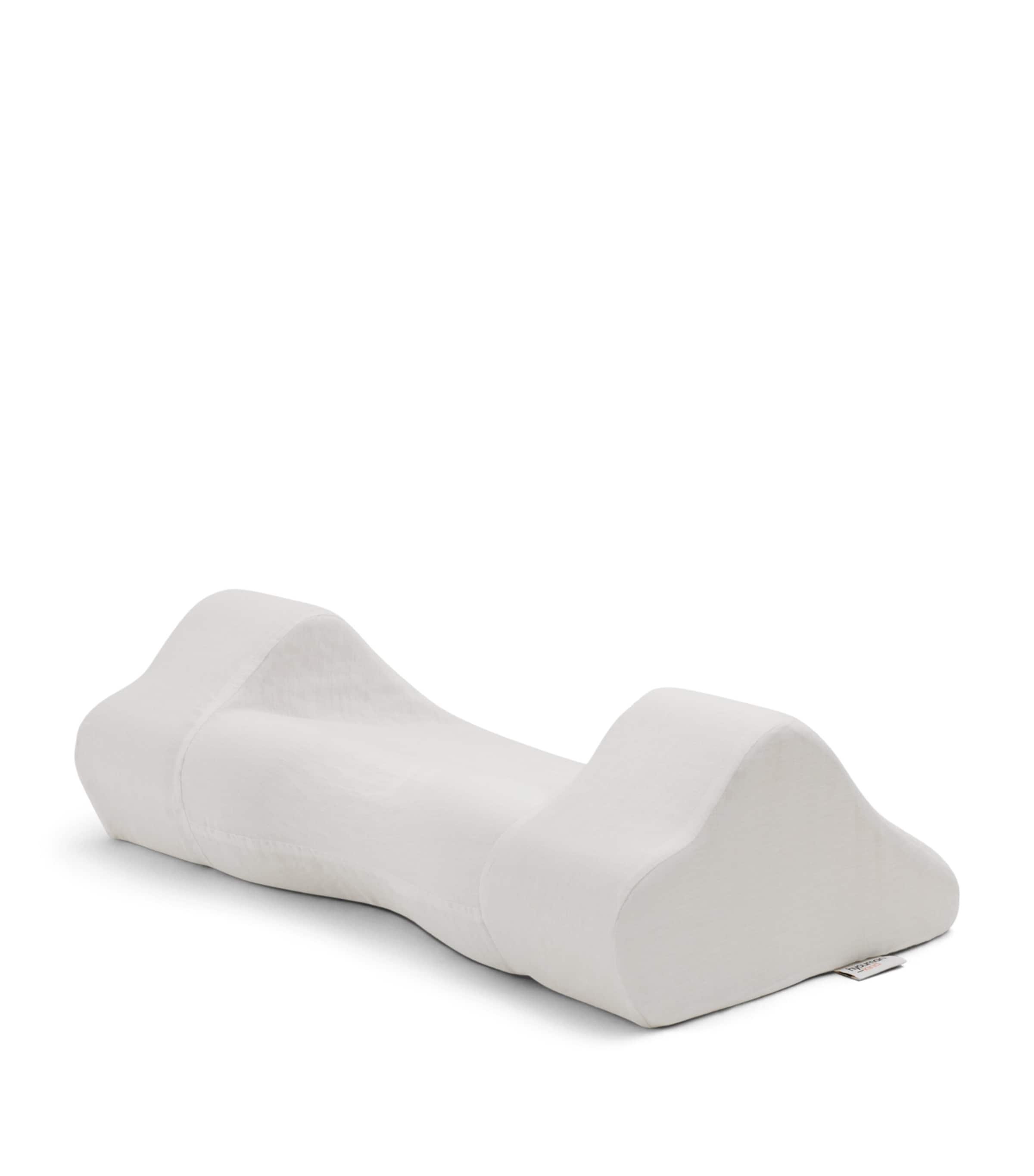HYOUMANKIND Linen Back Sleep Pillowcase (32cm x 57cm) White Image 1
