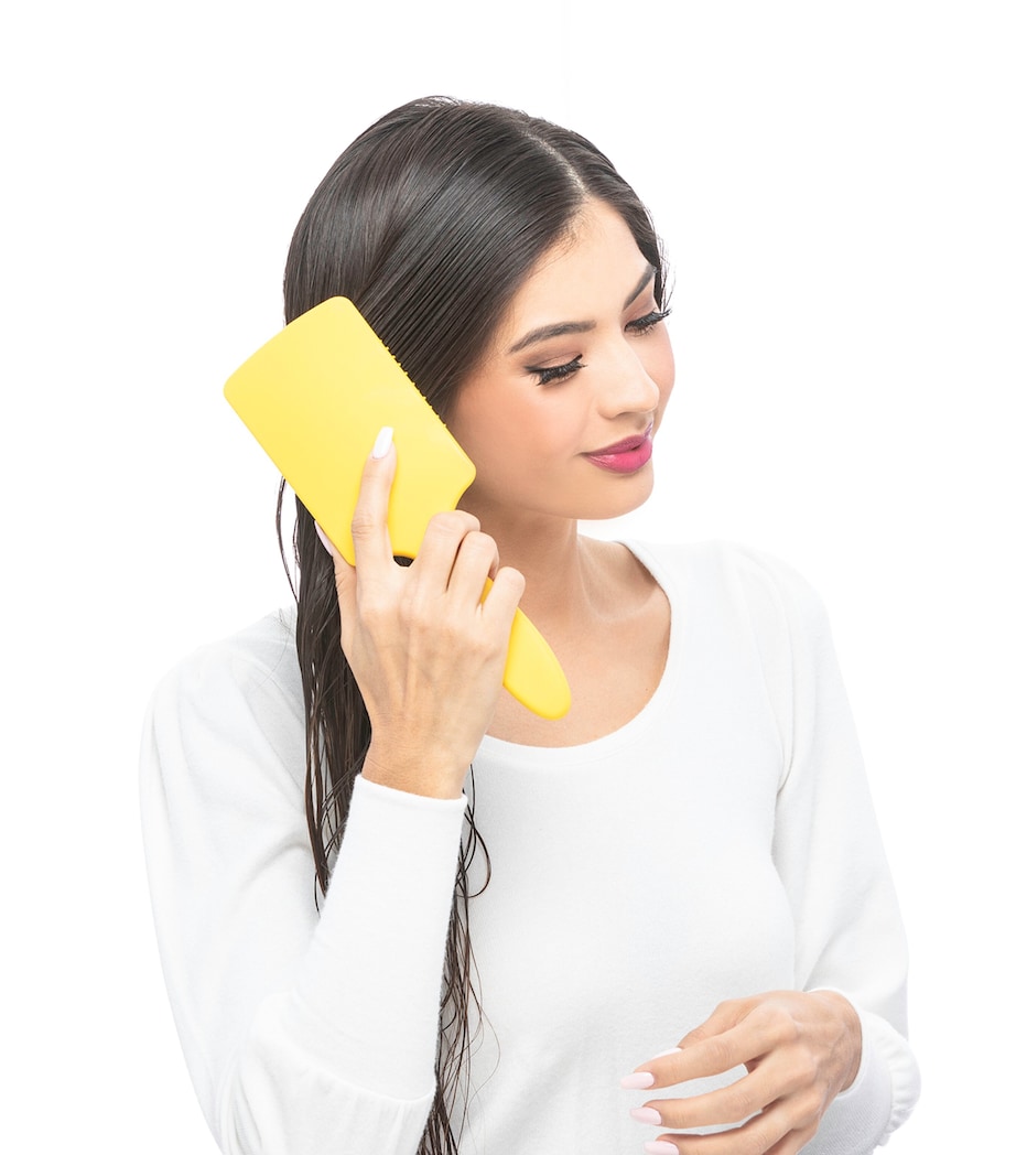 The Lemon Bar Paddle Brush NO COLOUR Image 6