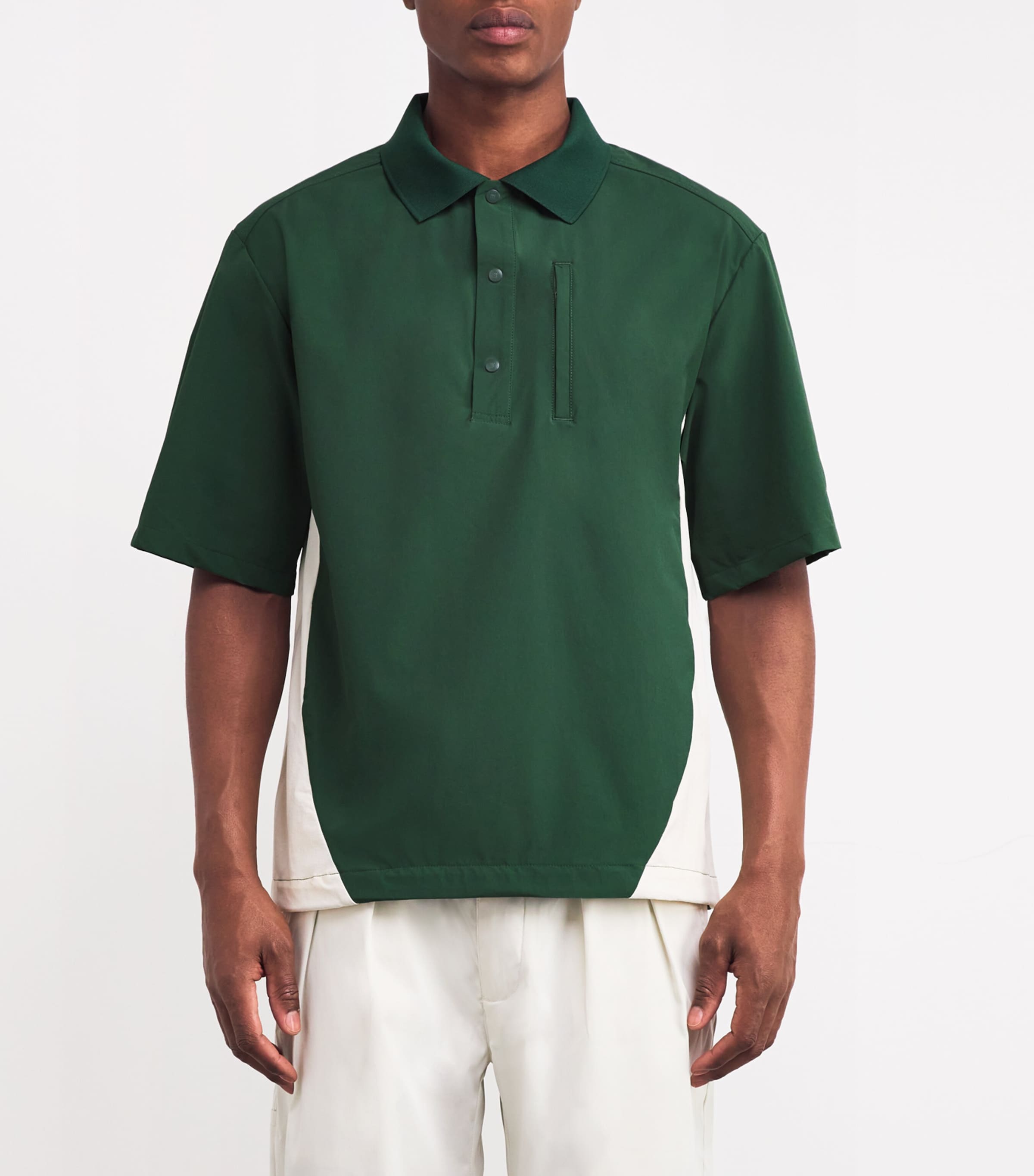Manors Mens Water-Repellent Ranger Shooter Polo Shirt Green Image 3