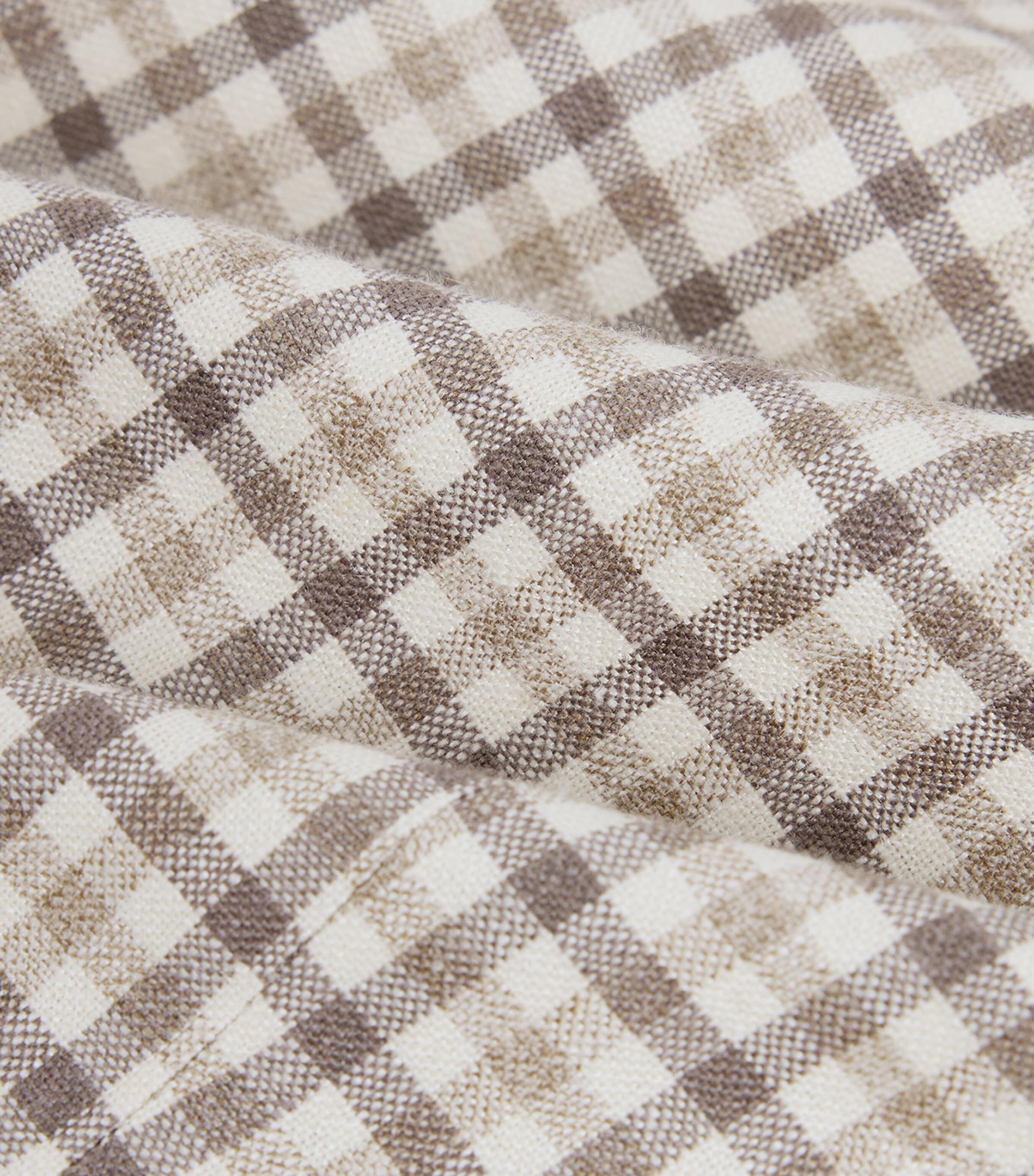 Dunhill Mens Check Single-Breasted Waistcoat Image 6