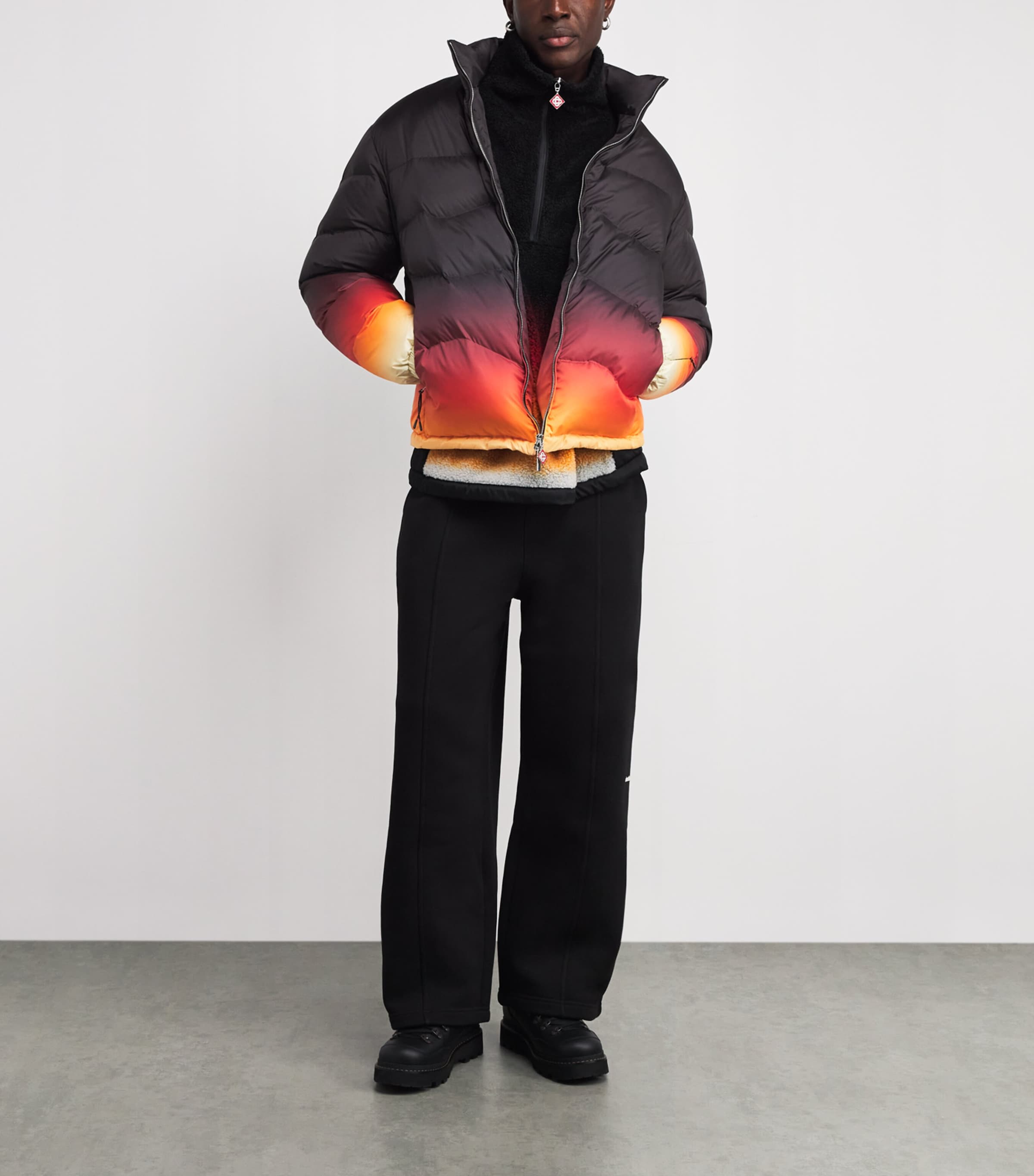 Quilted Gradient Puffer Jacket GRADIENT Image 2