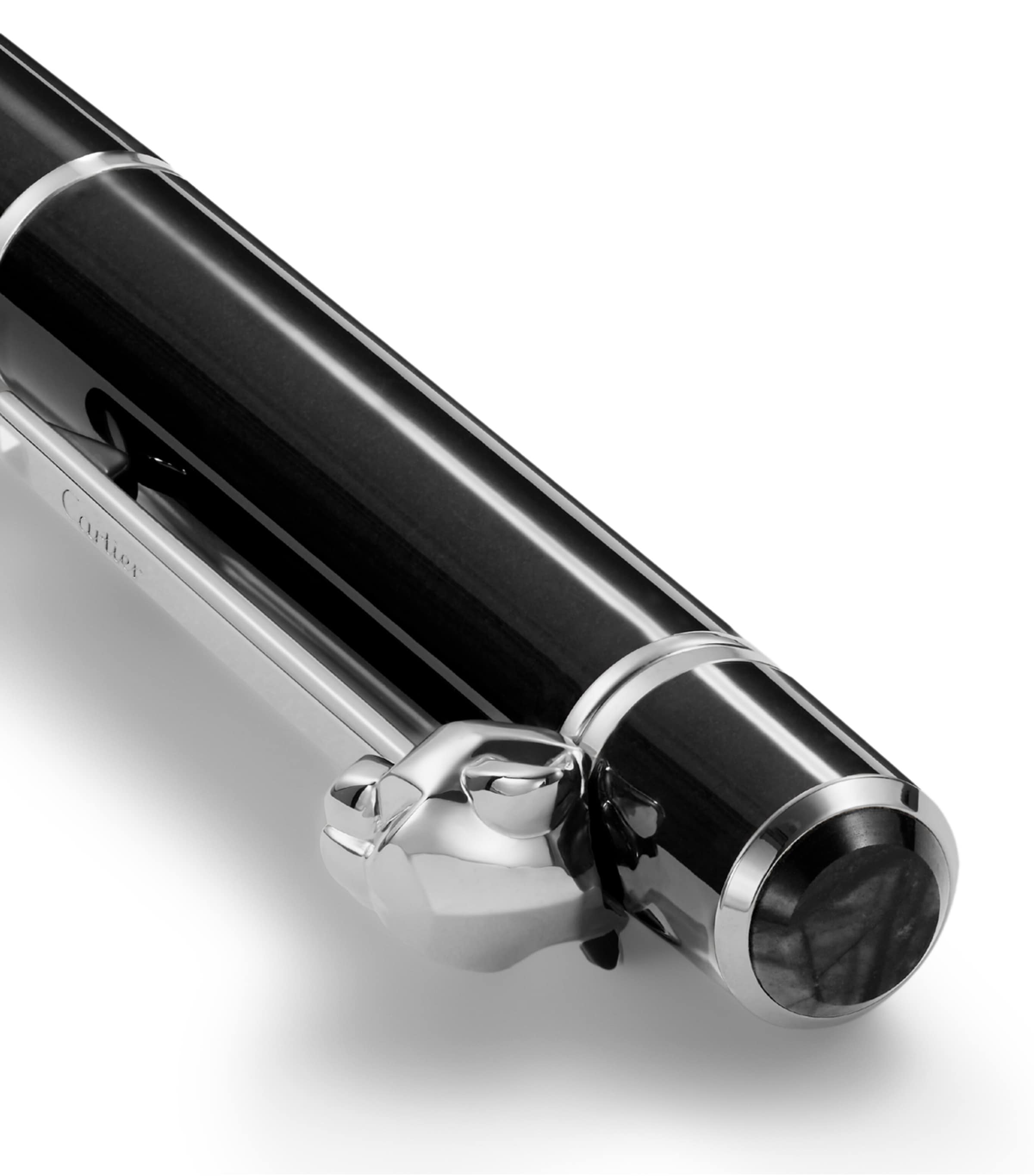 Small Panthère de Cartier Ballpoint Pen BLACK Image 6