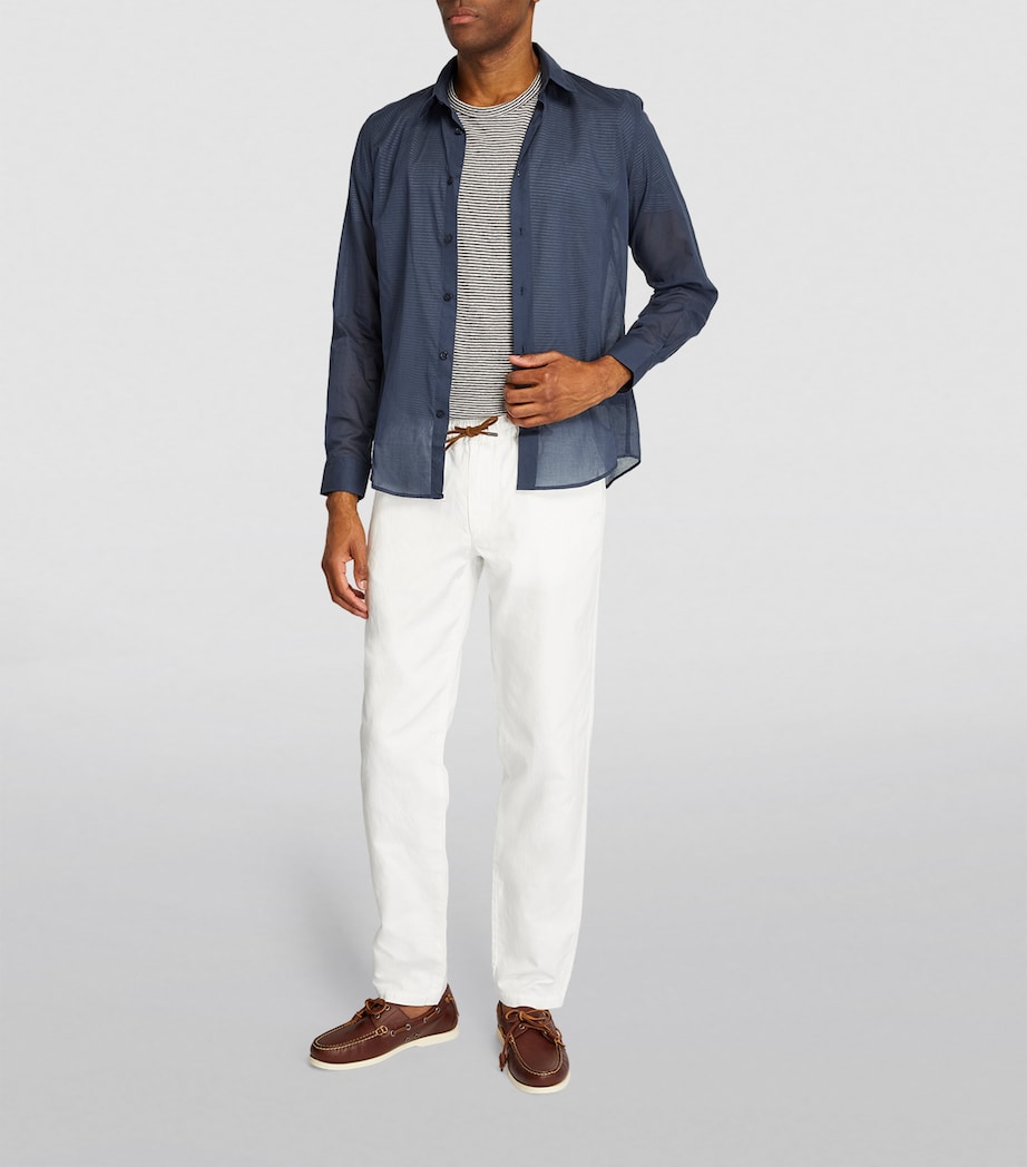 Sheer Caracal Shirt 390 BLUE MARINE Image 3