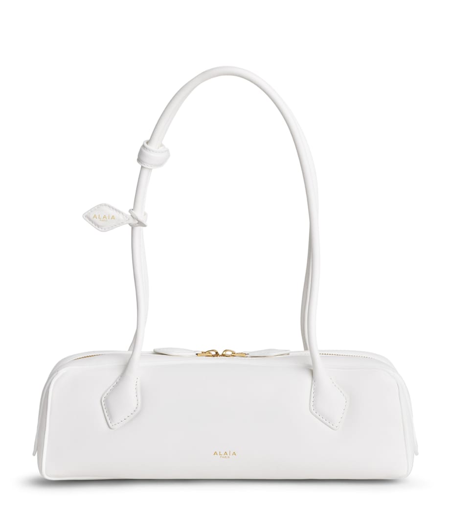 Alaïa Medium Lambskin Le Teckel Shoulder Bag Rouge Image 1