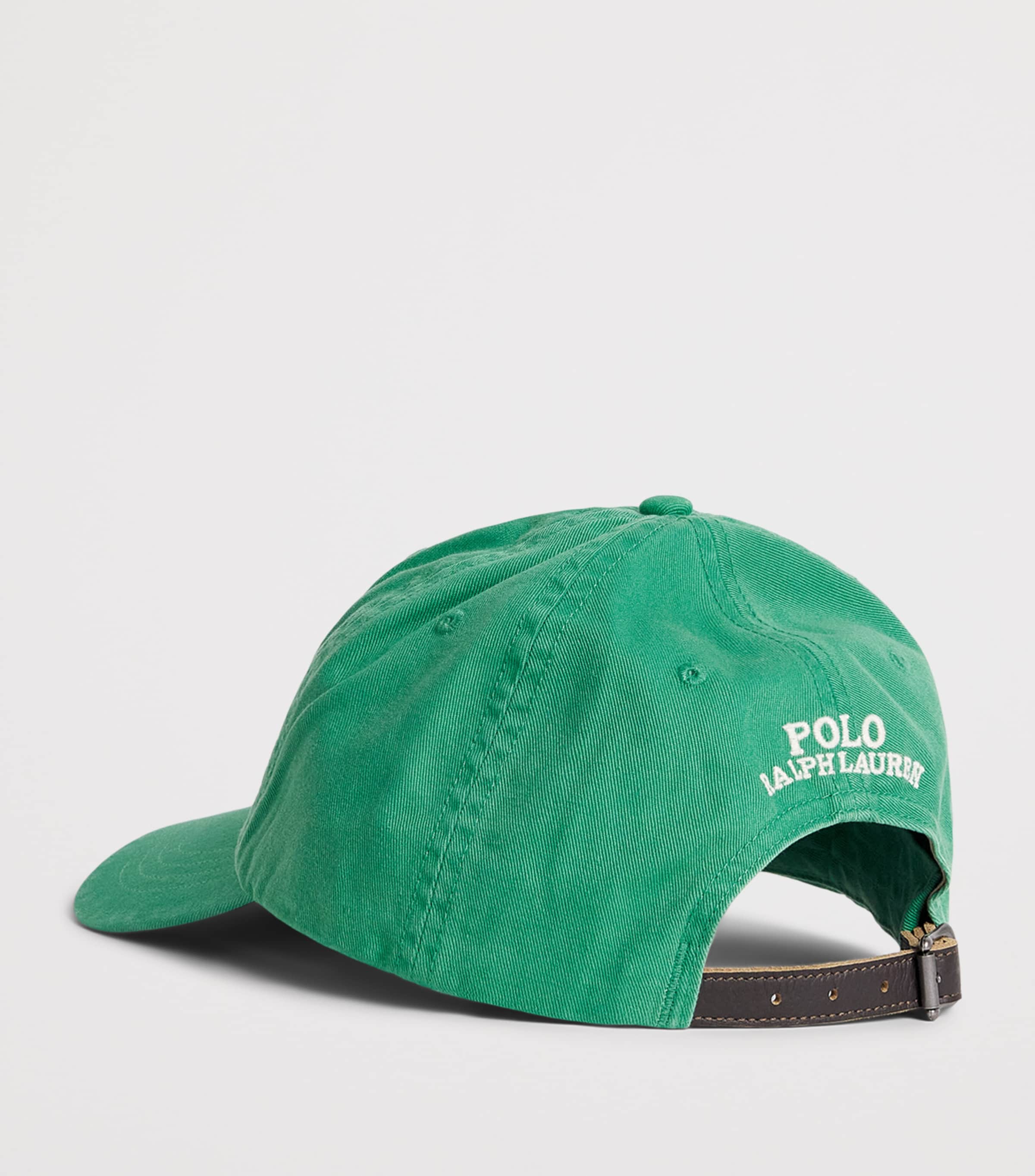 Polo Ralph Lauren Cotton Polo Bear Baseball Cap Raft Green Image 3