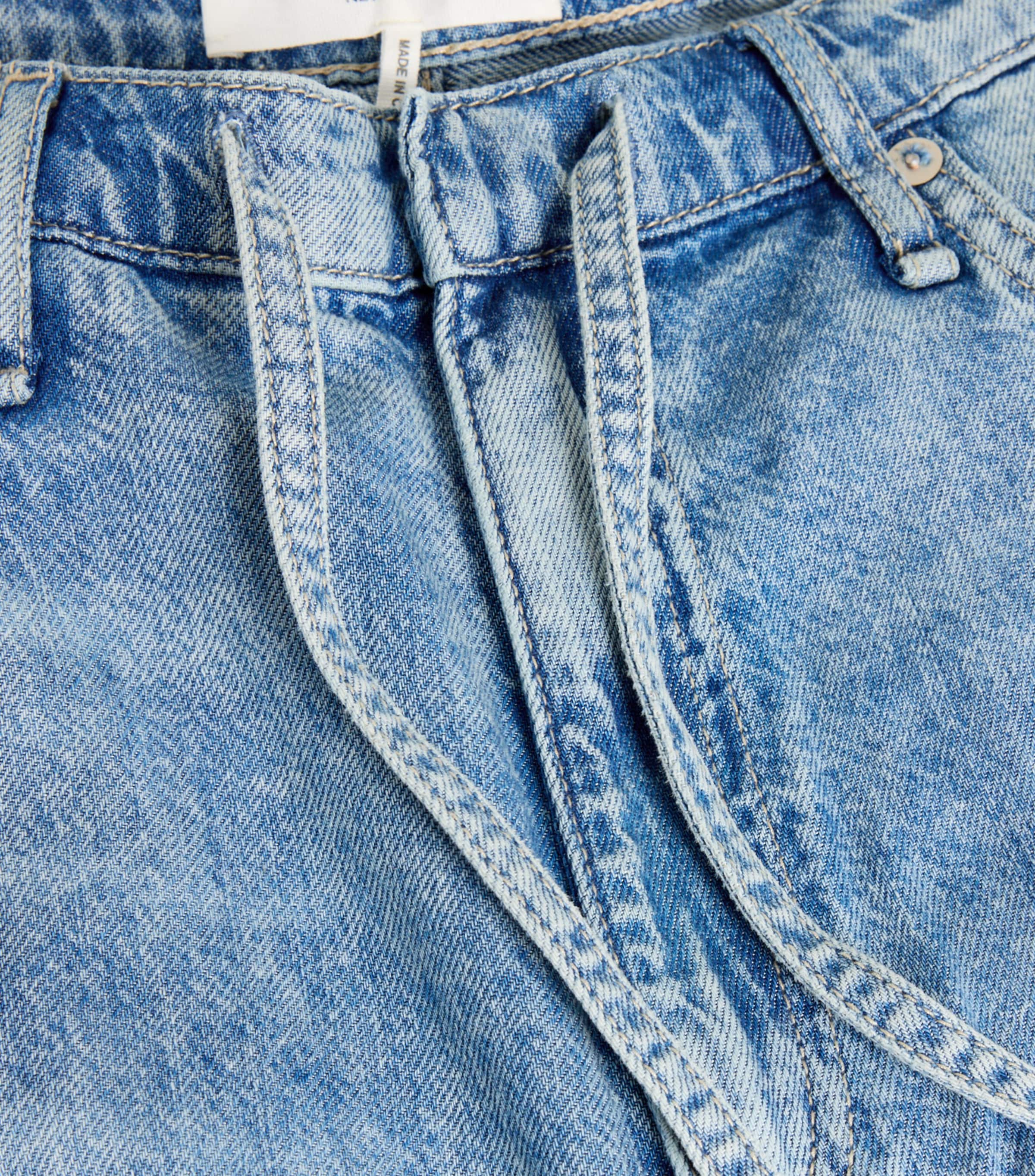 Ultra Featherweight Drawstring Phoebe Wide-Leg Jeans TILDN Image 2