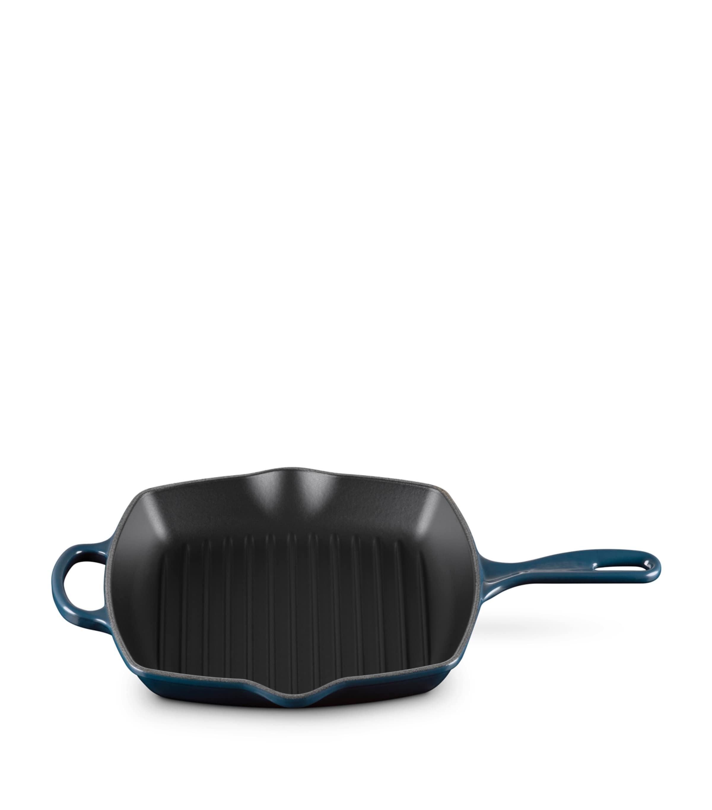 Le Creuset Cast Iron Square Grillit In Blue