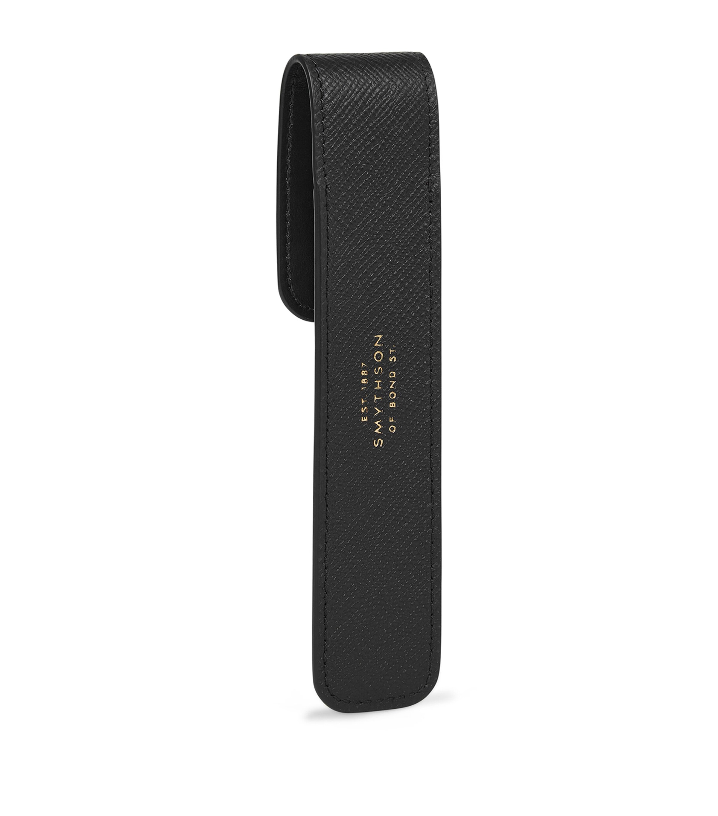 Panama Leather Pen Sleeve BLACK Image 2