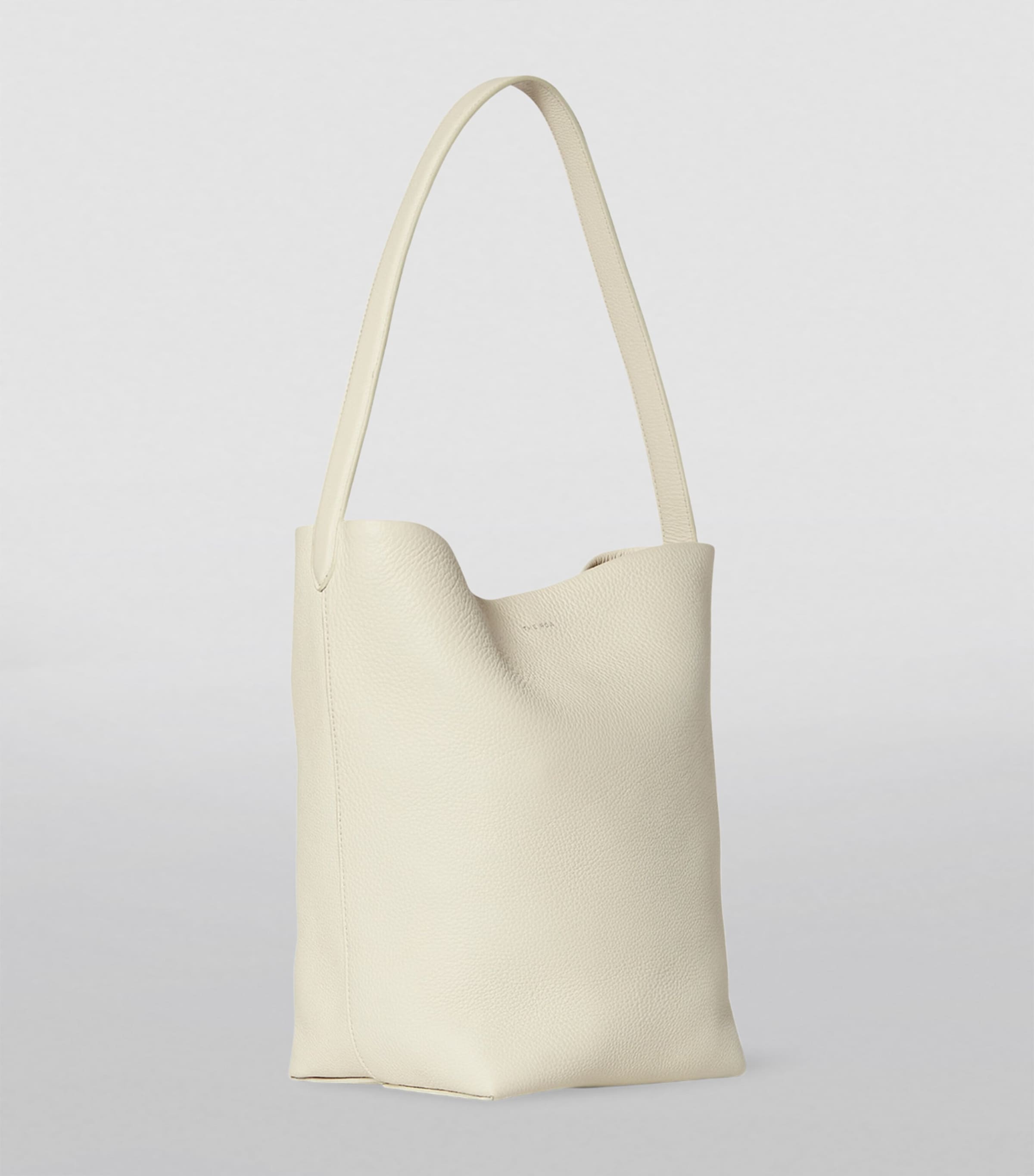 Small Park Leather Tote Bag IVORY PLD Image 2